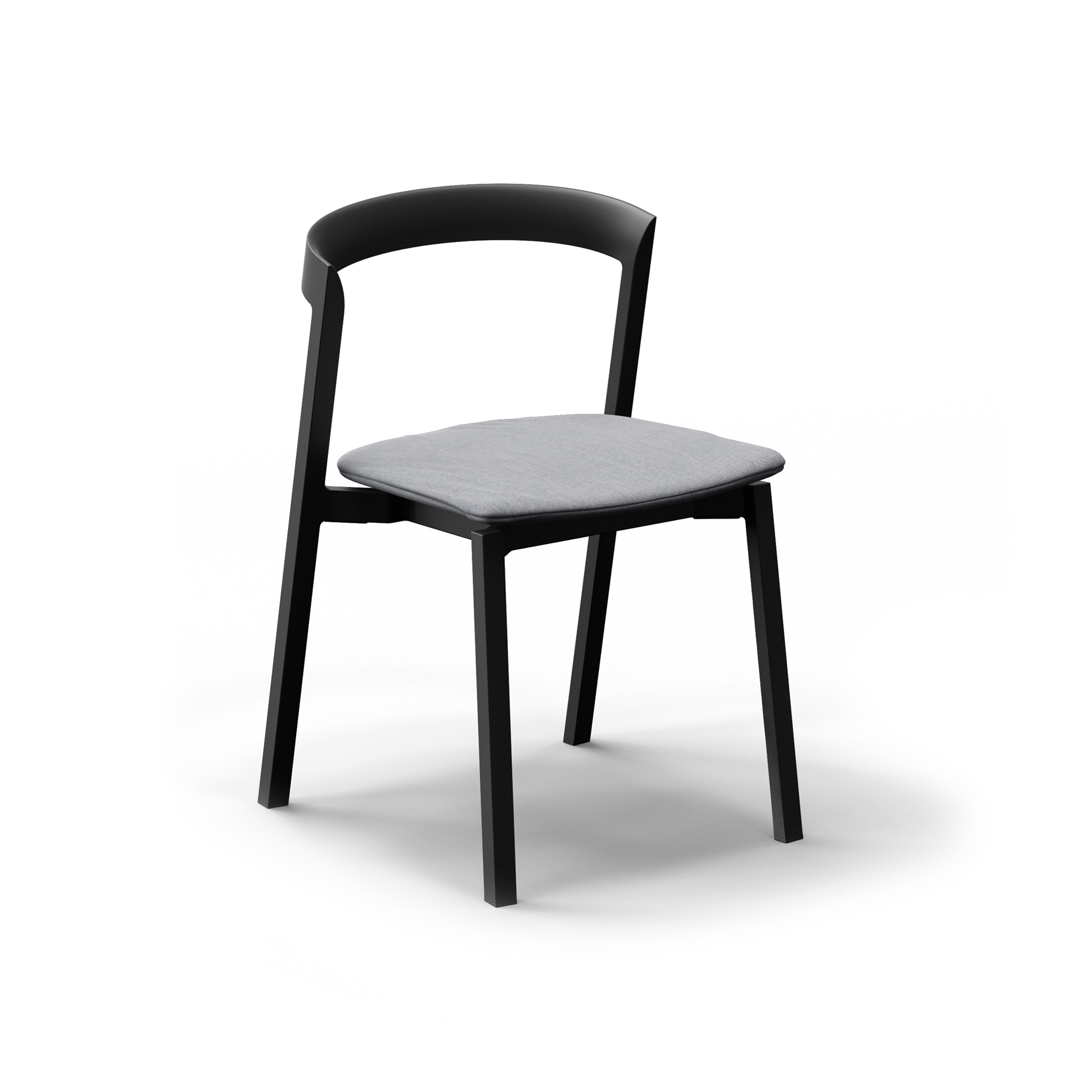 Display product Mornington Stacking Chair with Aluminium Seat and Cushion from manufacturer VUUE