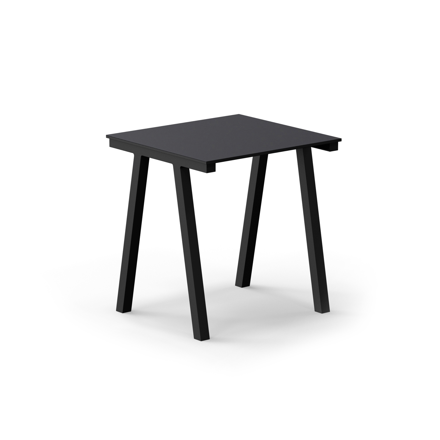 Display product Mornington Table D with Black Compact Panel Top from manufacturer VUUE