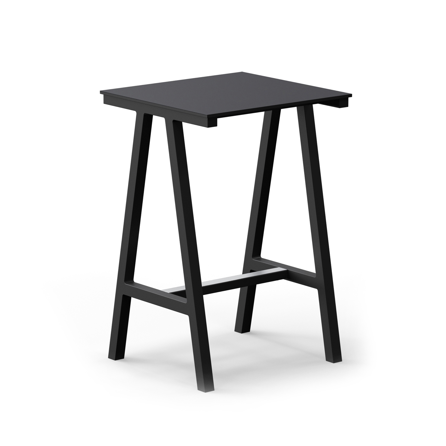 Display product Mornington Table E with Black Compact Panel Top from manufacturer VUUE