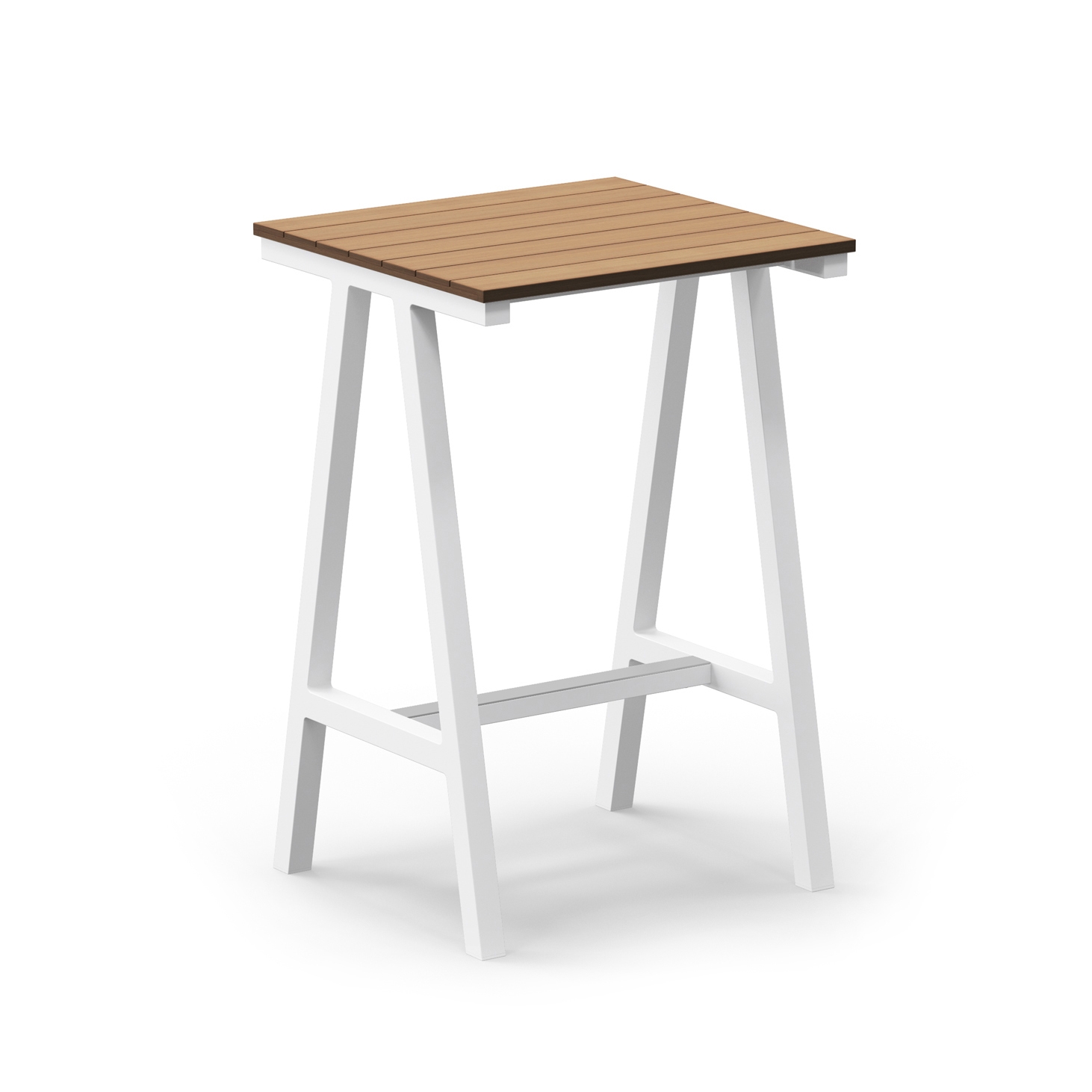 Display product Mornington Table E Natural Slatted Solid Teak Top from manufacturer VUUE