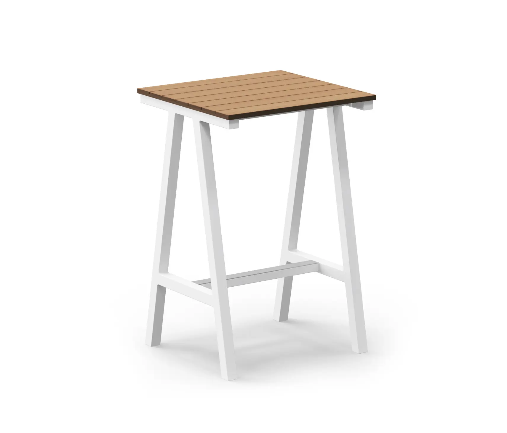 VUUE - Mornington Table E Natural Slatted Solid Teak Top