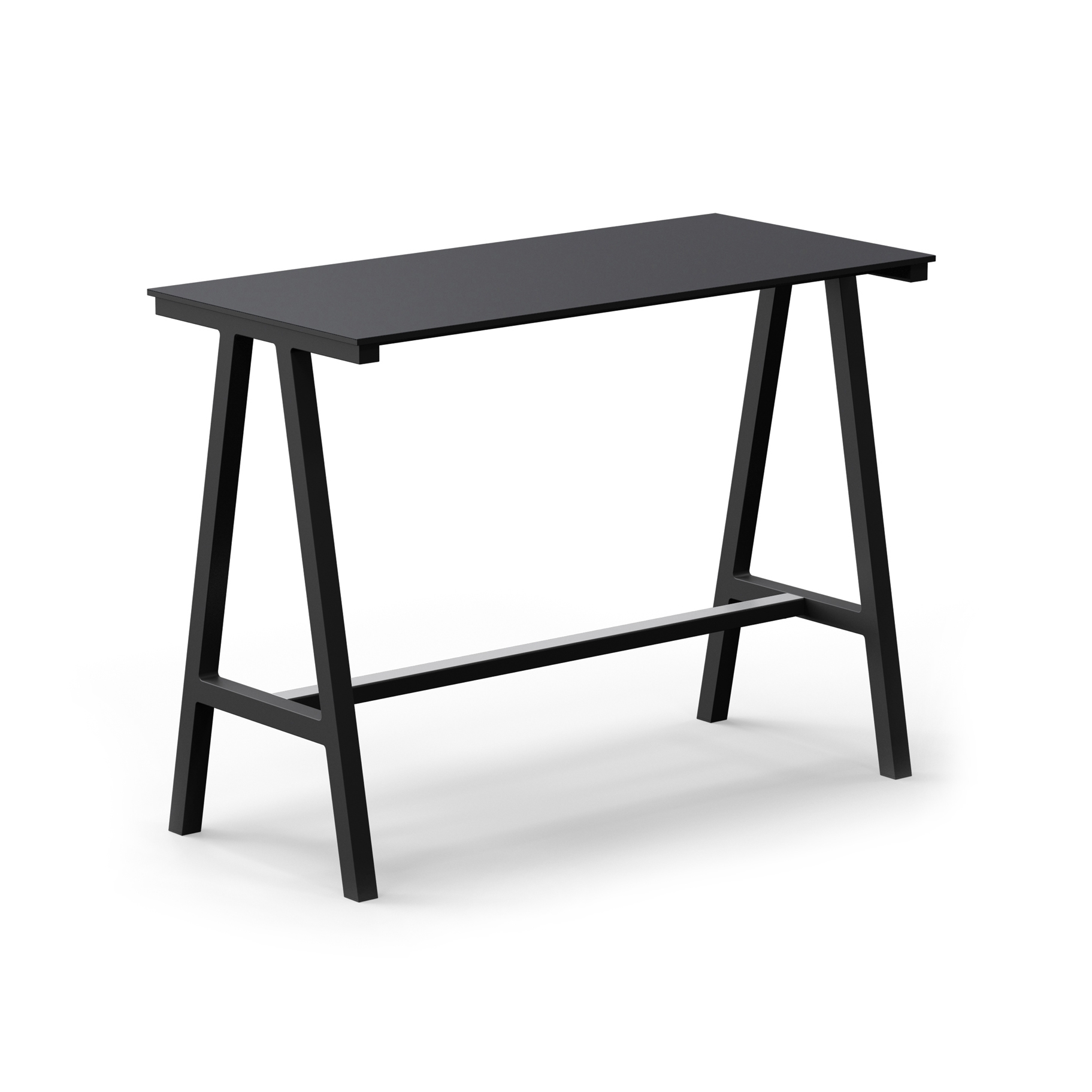 Display product Mornington Table F with Black Compact Panel Top from manufacturer VUUE