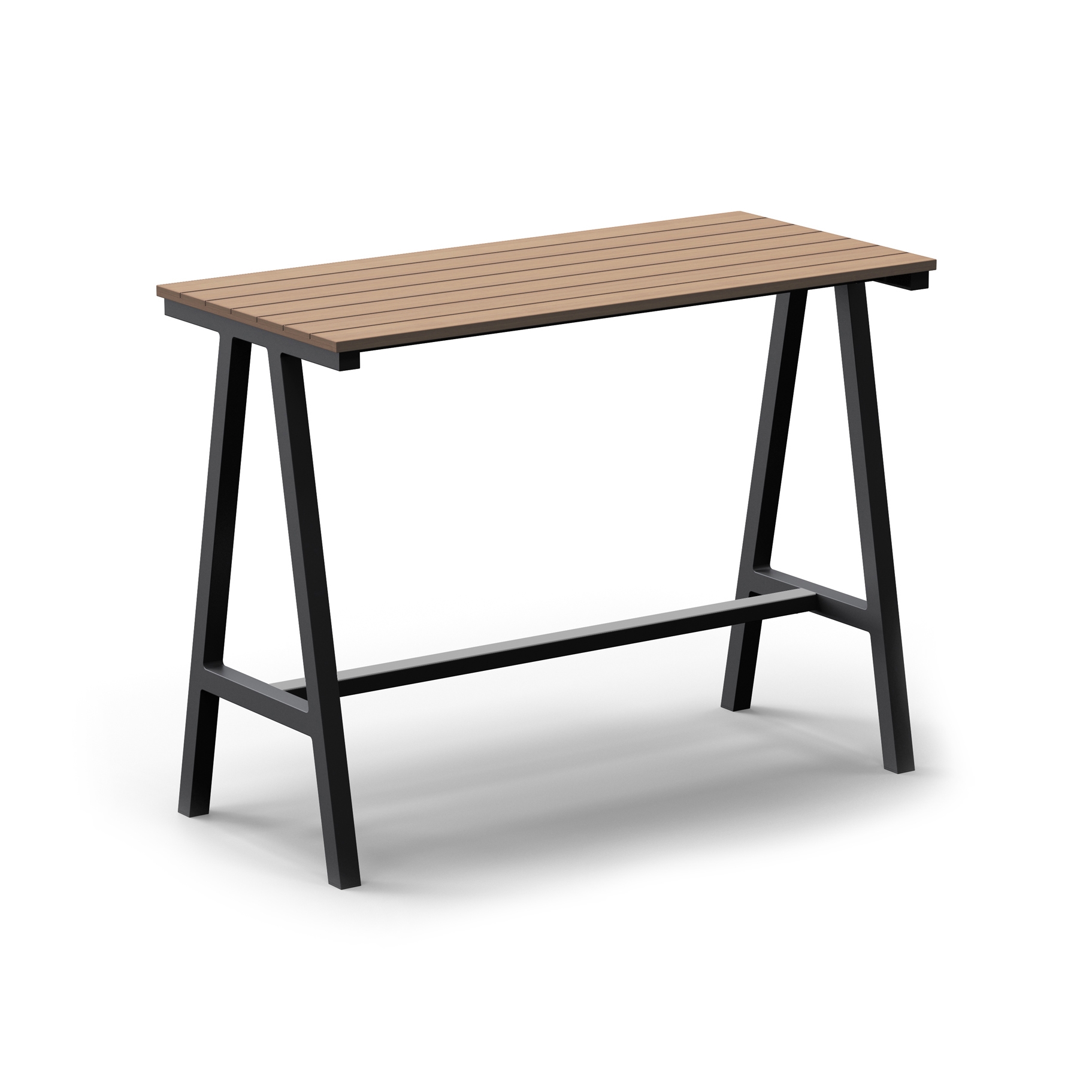 Display product Mornington Table F Natural Slatted Solid Teak Top from manufacturer VUUE