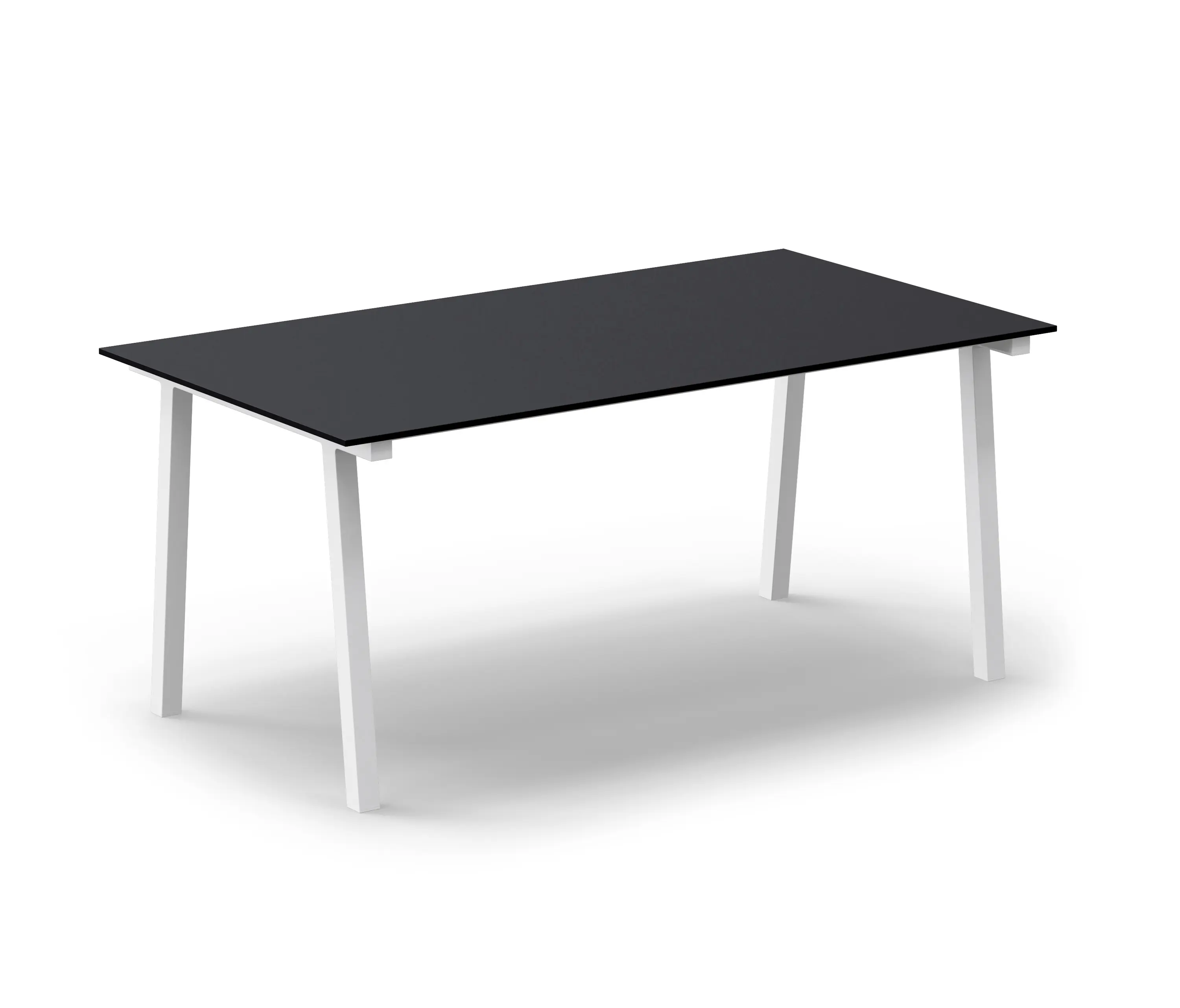 VUUE - Mornington Table B with Black Compact Panel Top