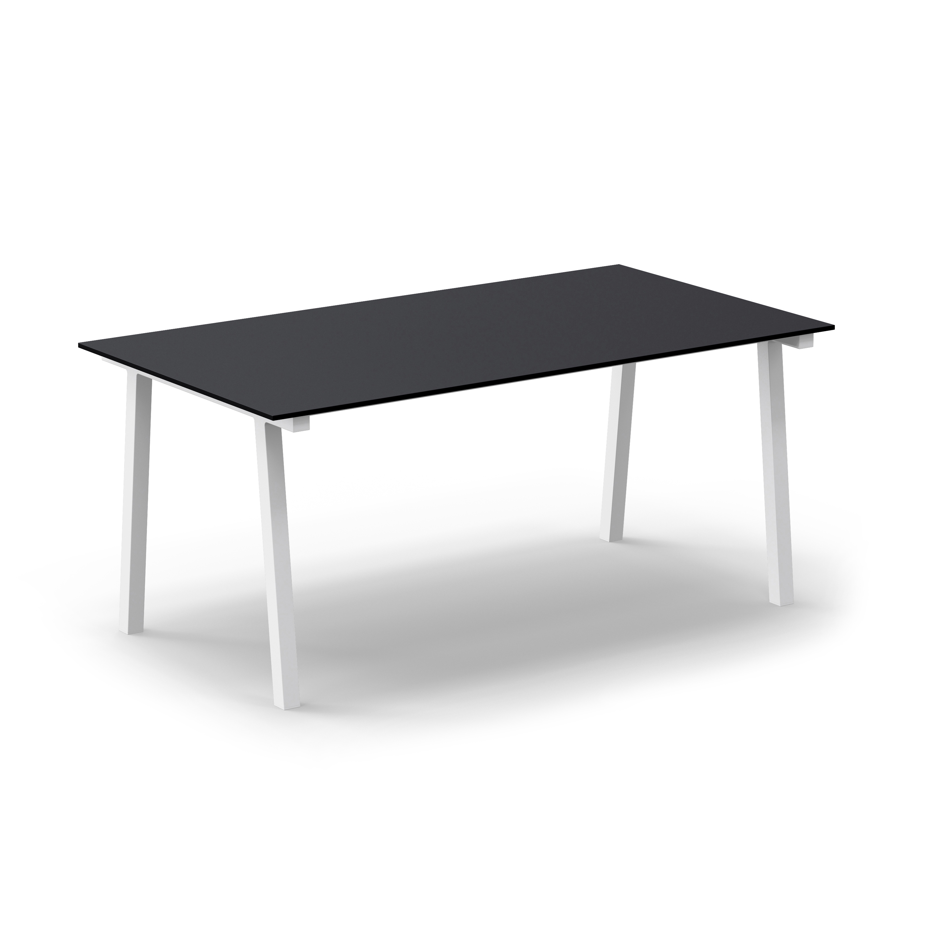 Mornington Table B with Black Compact Panel Top