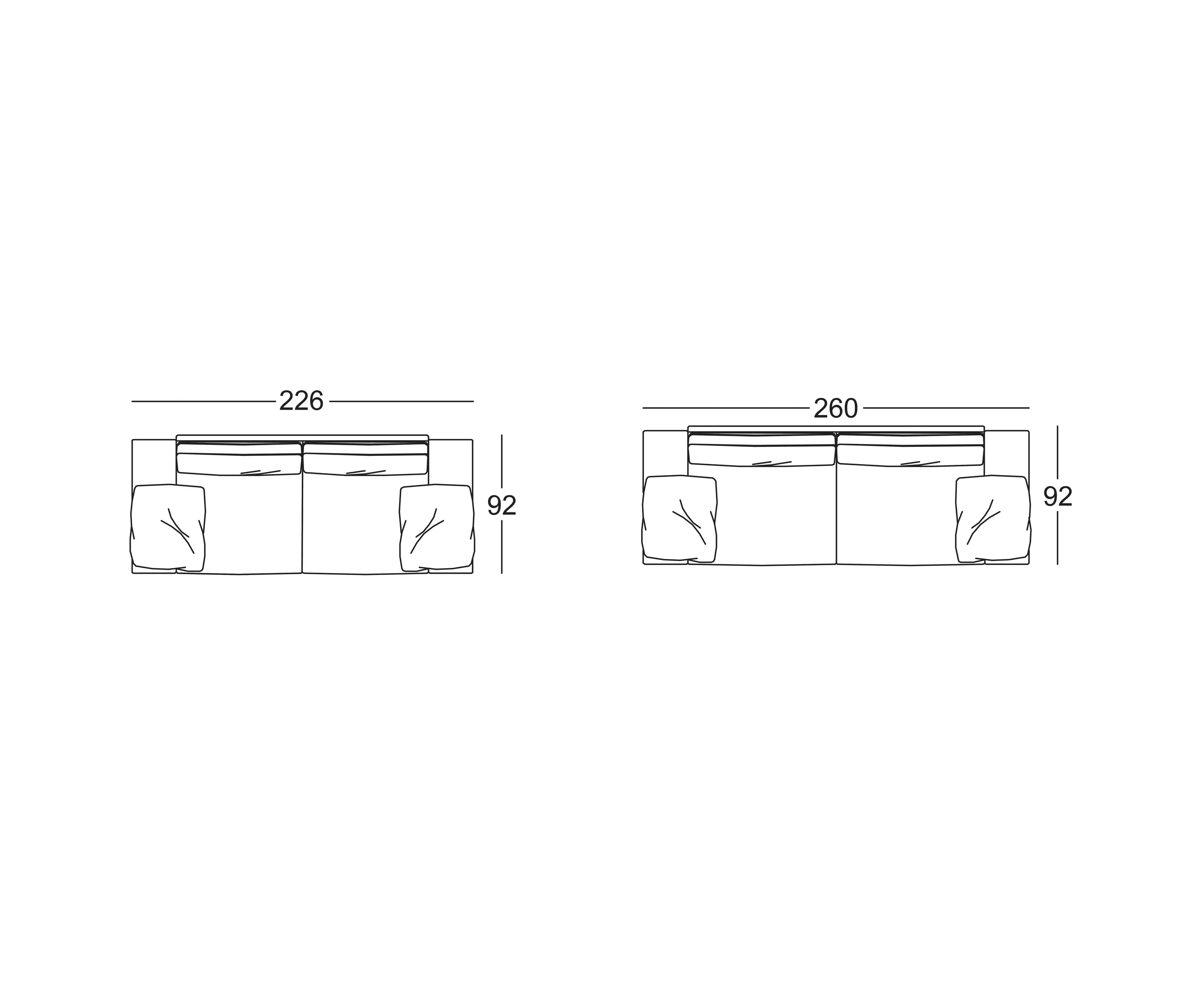 black tie - Alato Sofa