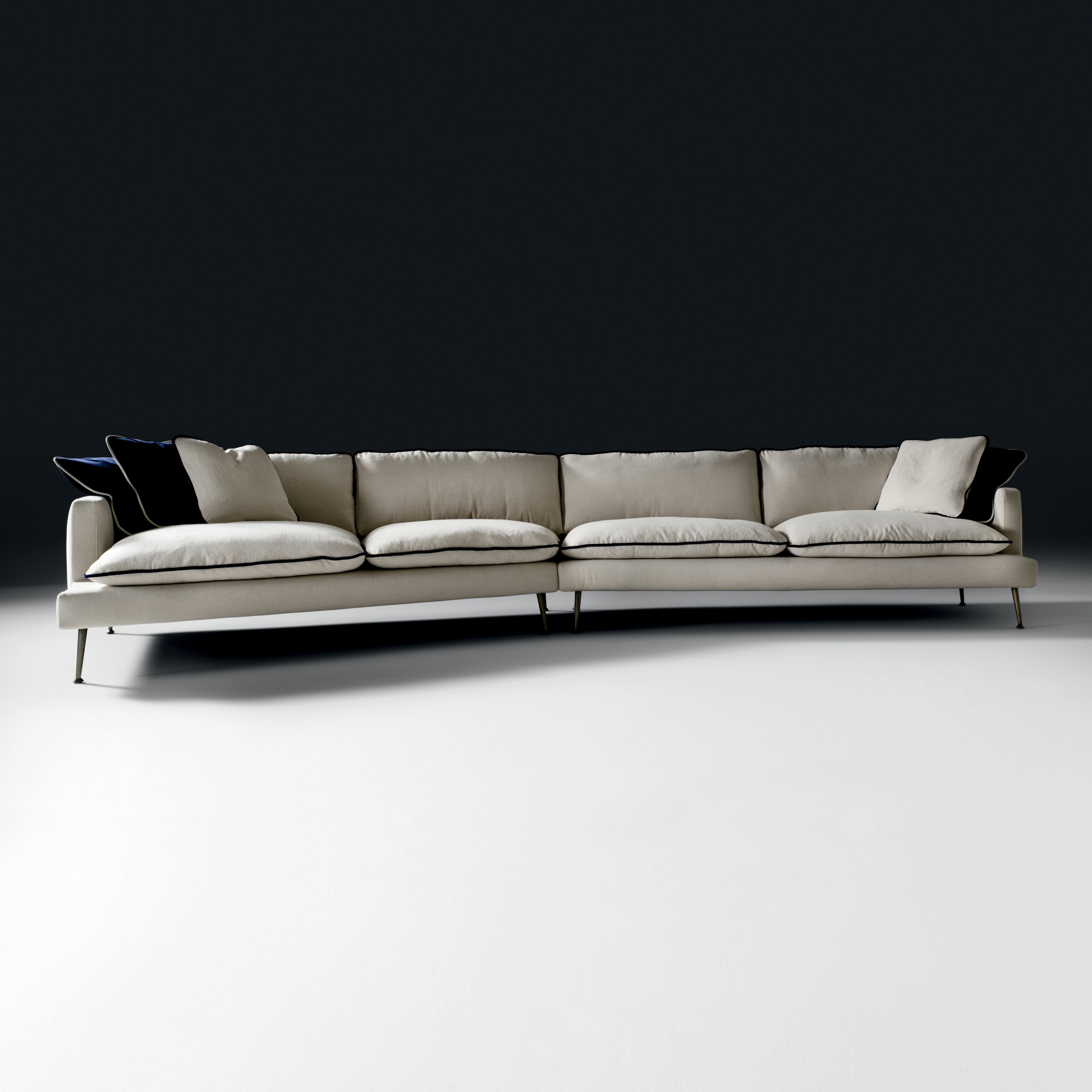 Display product Island Sofa from manufacturer black tie