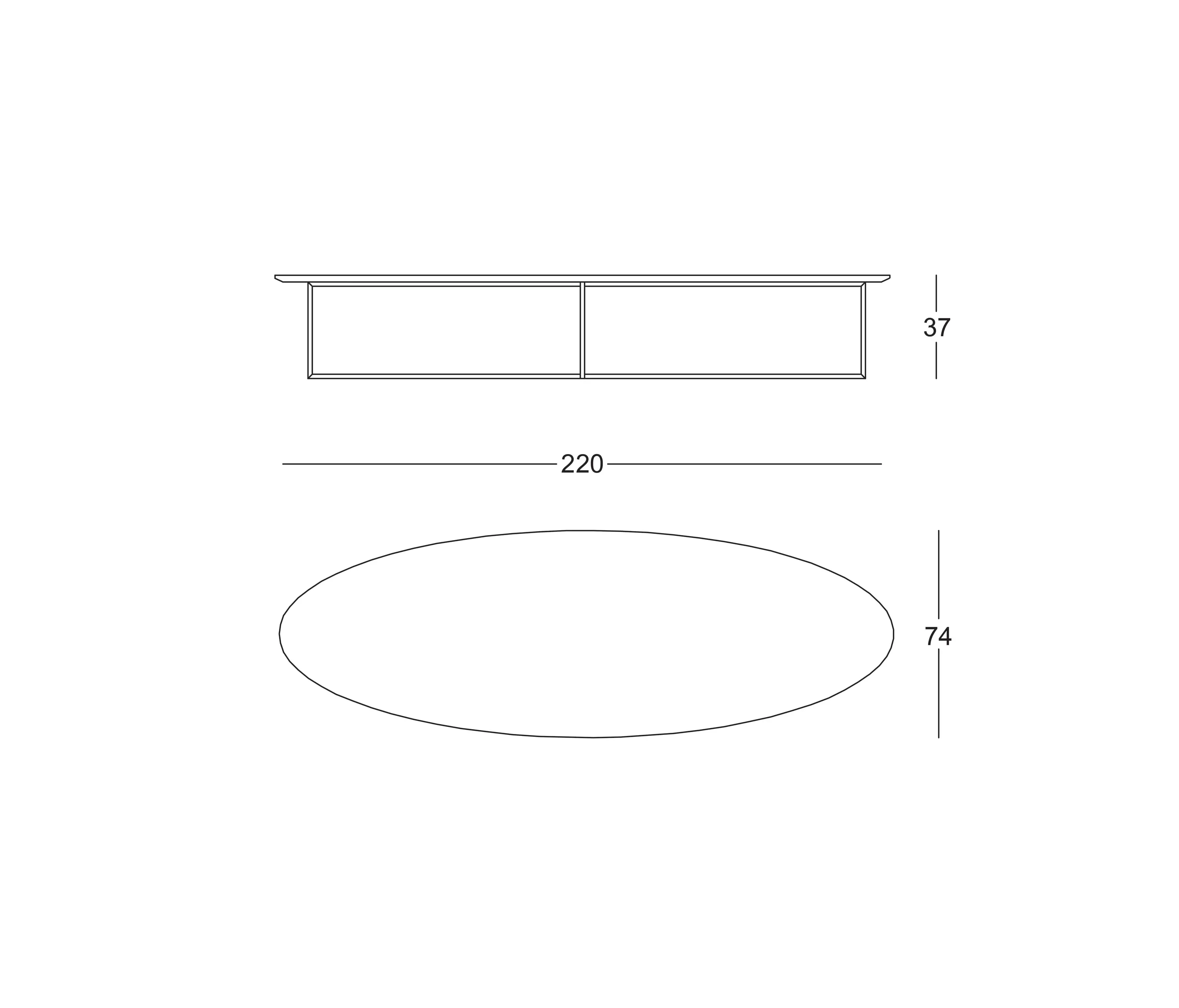 black tie - Oleg Coffee Table
