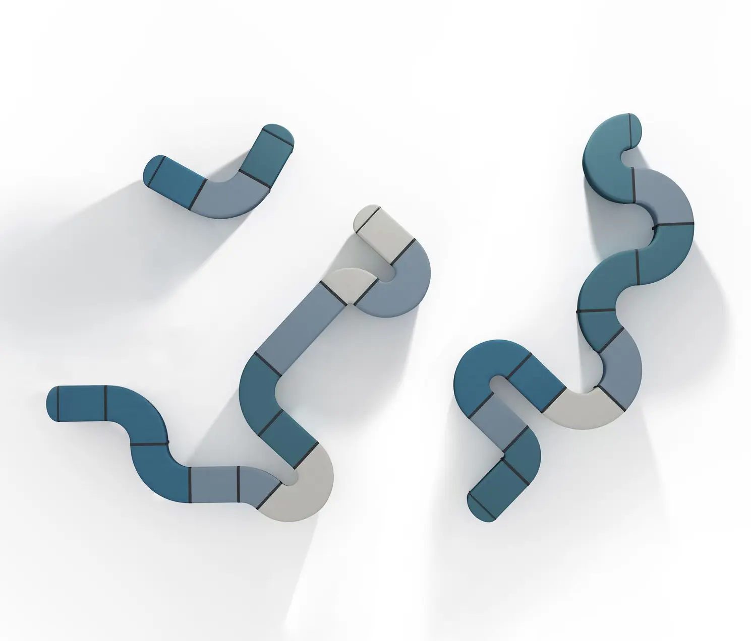 Nowy Styl - Magnes II modular system O-shape set