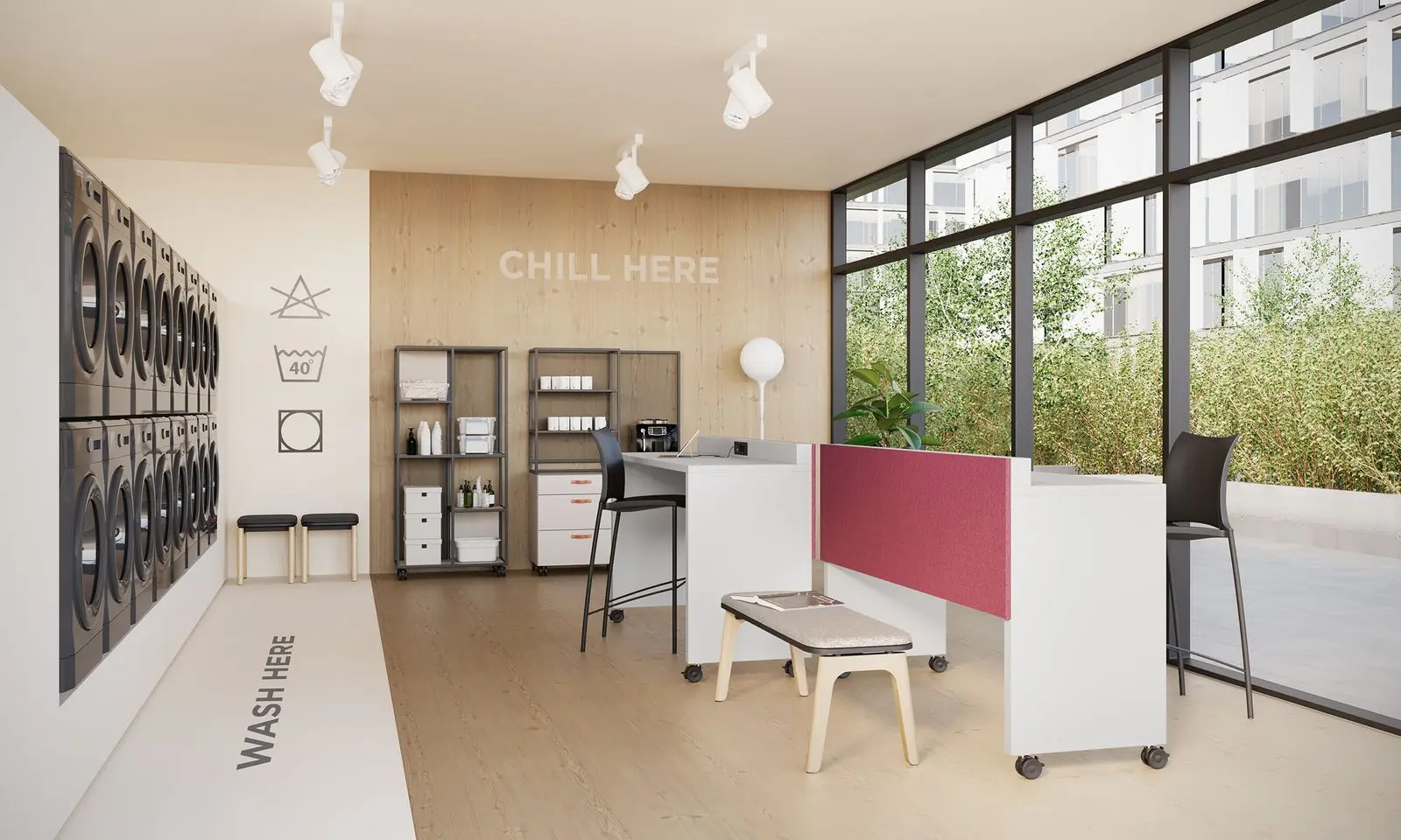 Nowy Styl - Offa open metal cabinet