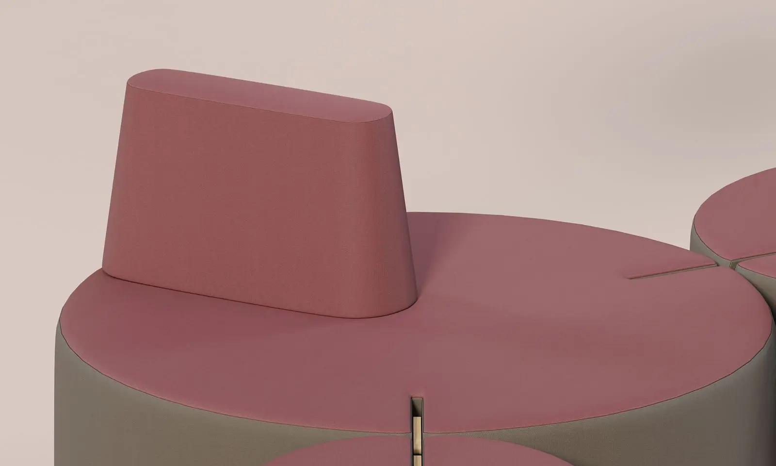 Nowy Styl - Tri.ply modular system set of pouffes