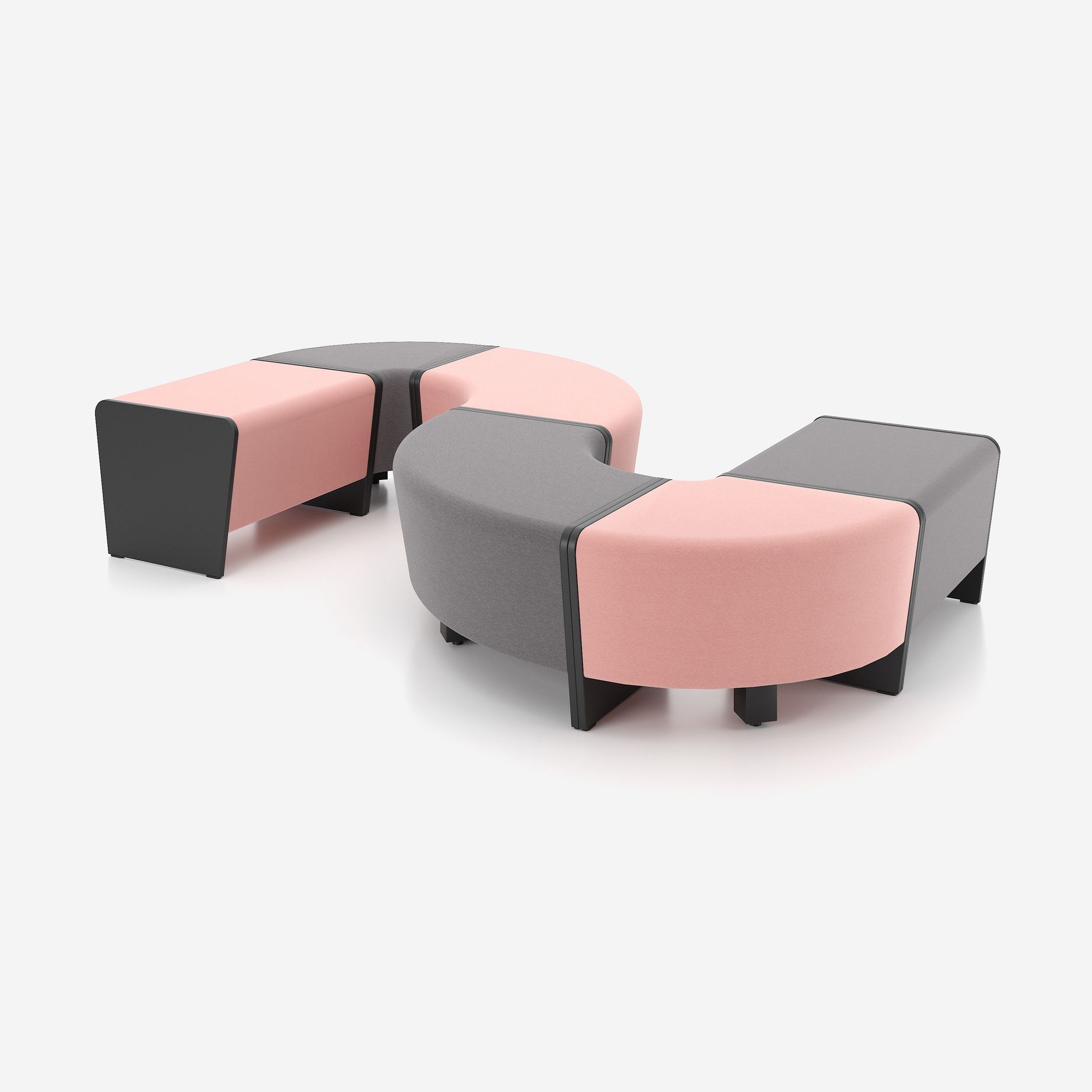 Display product Magnes II modular system S-shape set from manufacturer Nowy Styl