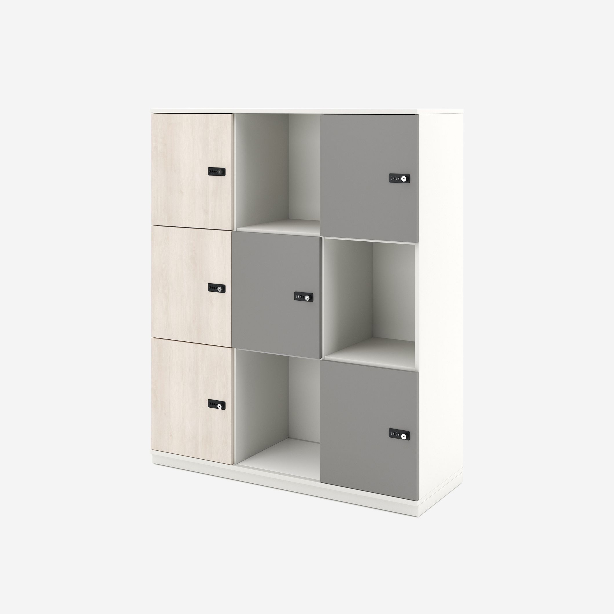 Display product Puzlo lockers from manufacturer Nowy Styl