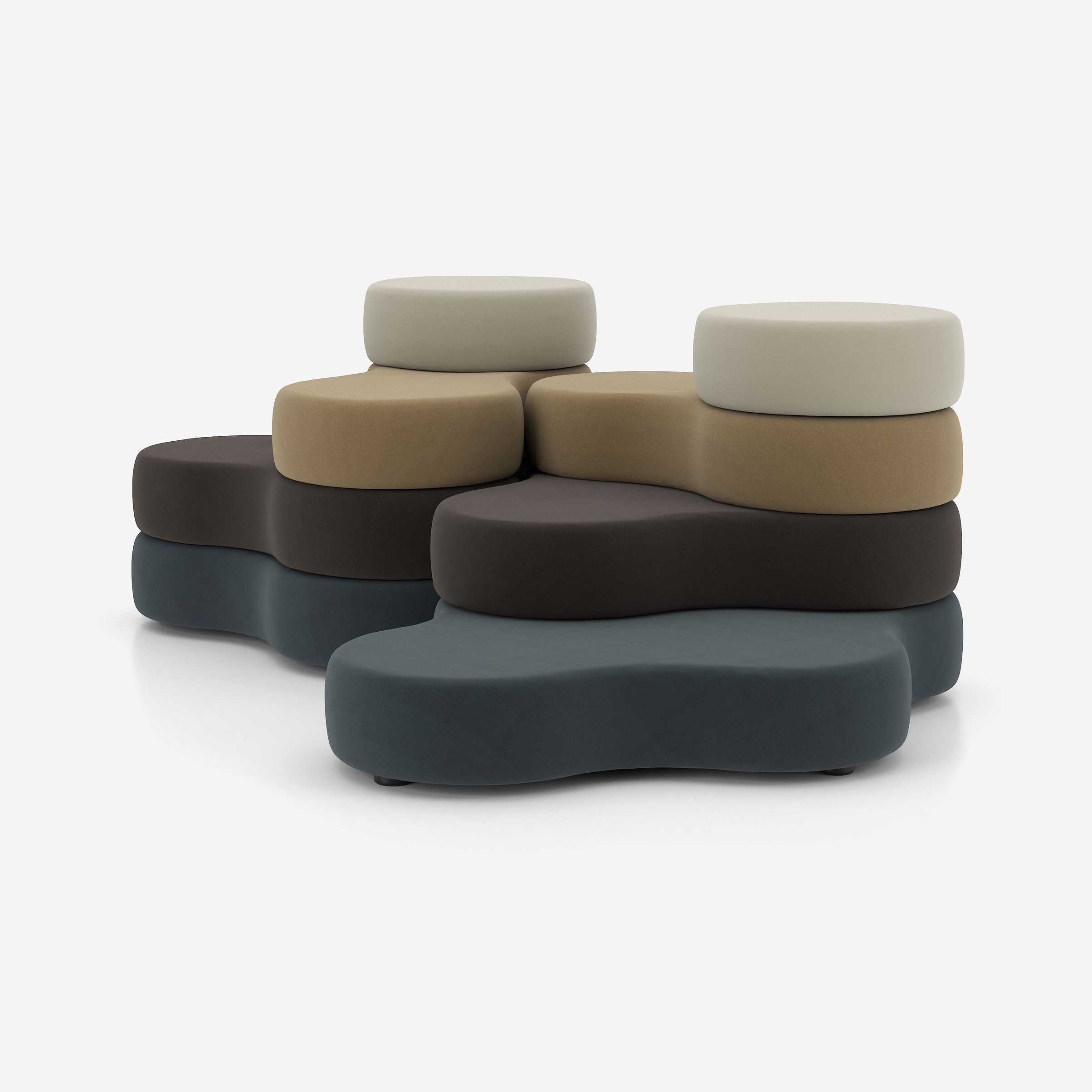 Display product Tapa modular system - round shape set from manufacturer Nowy Styl