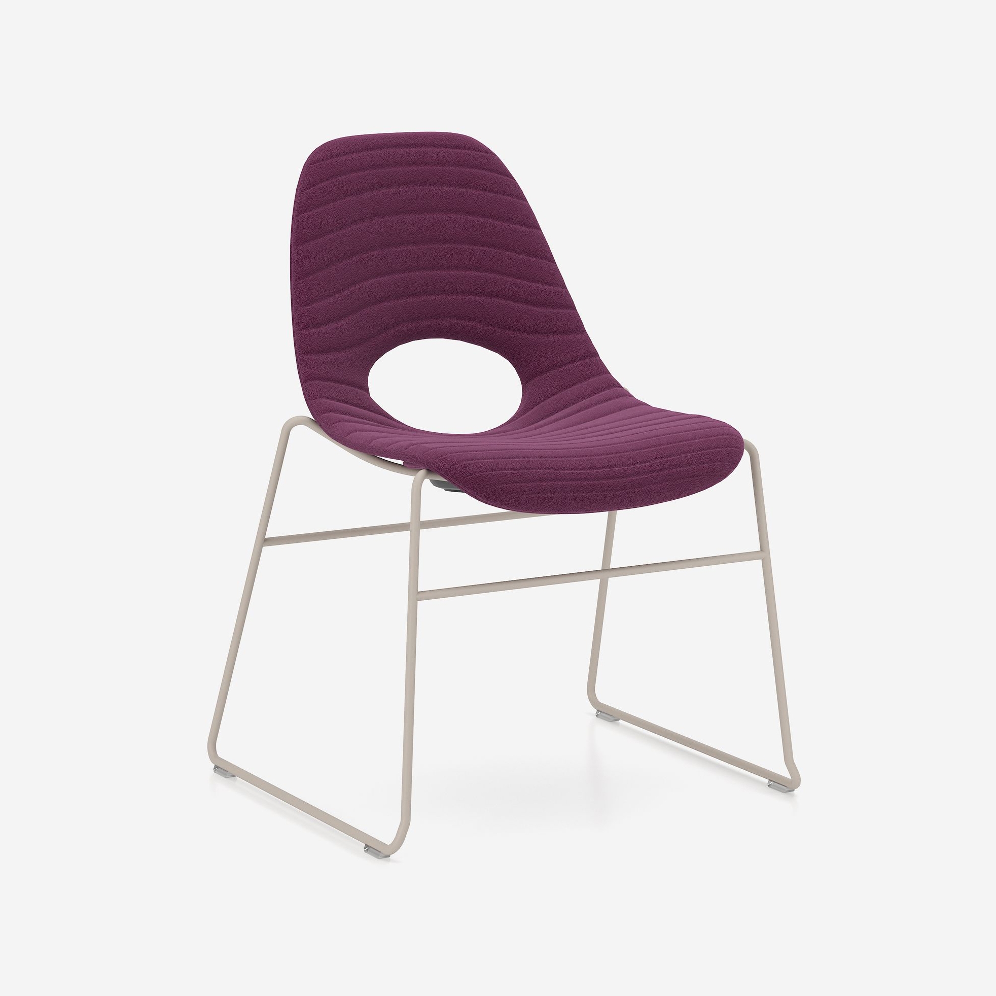 Tauko conference chair metal cantilever frame