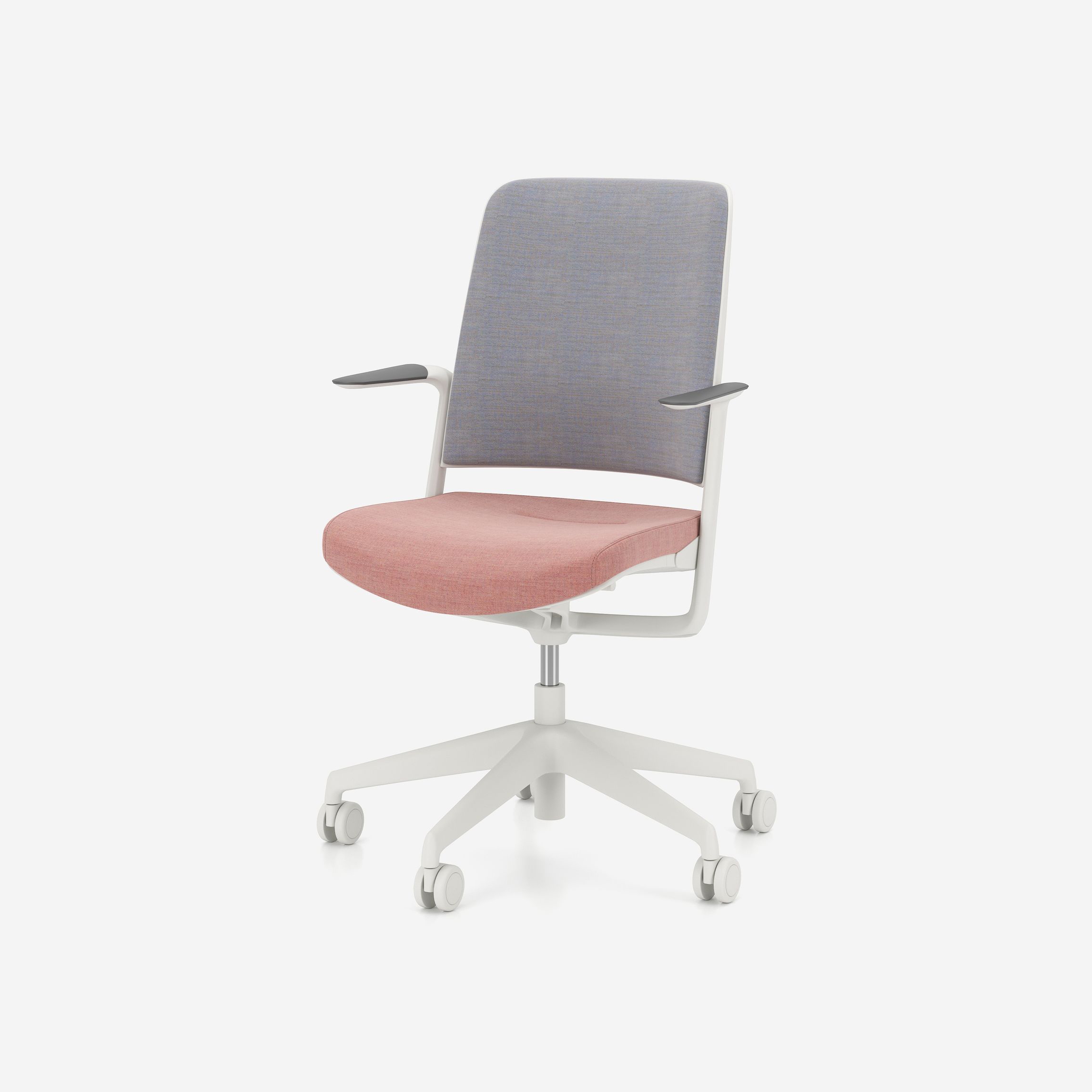 WithME swivel chair upholstered