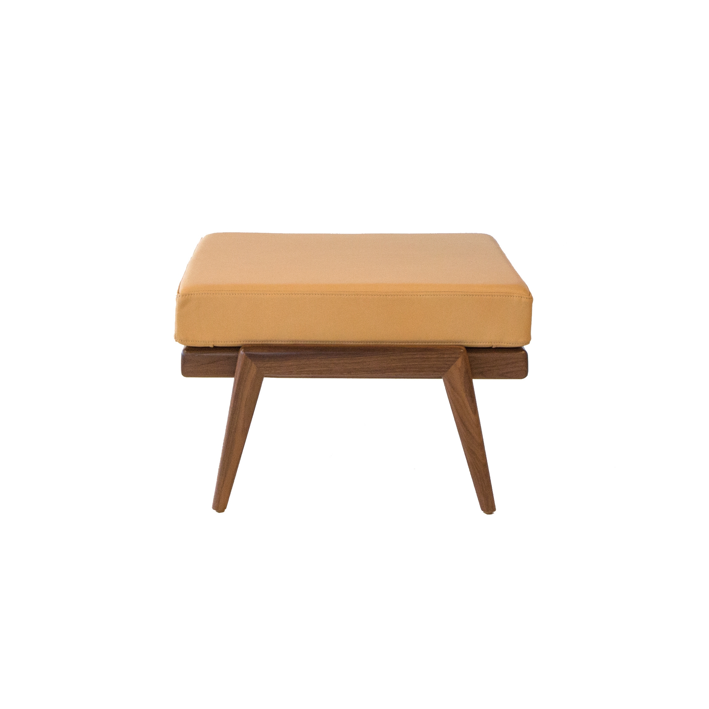 Rail back Ottoman