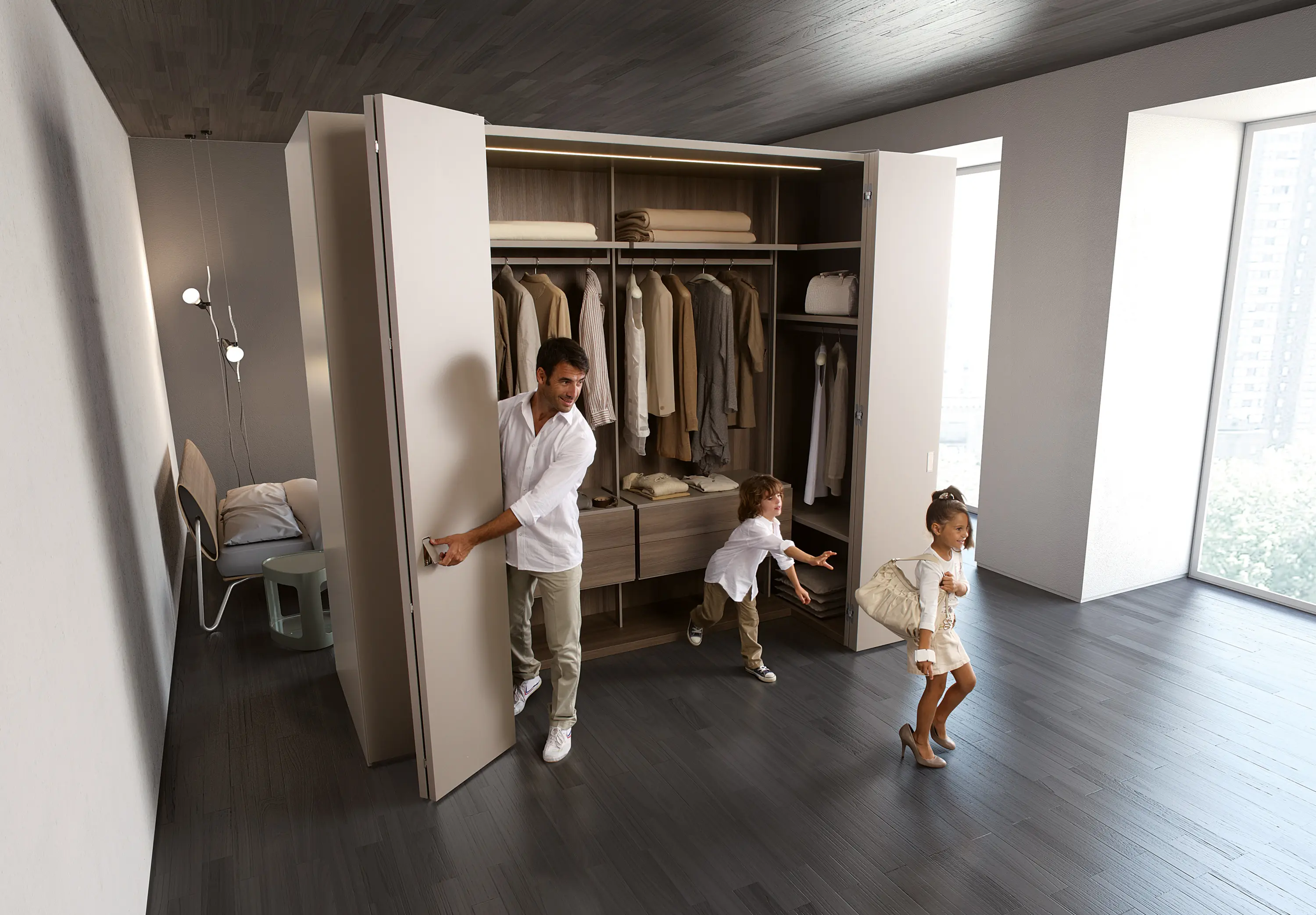 CACCARO - Camerino DB | walk-in wardrobe