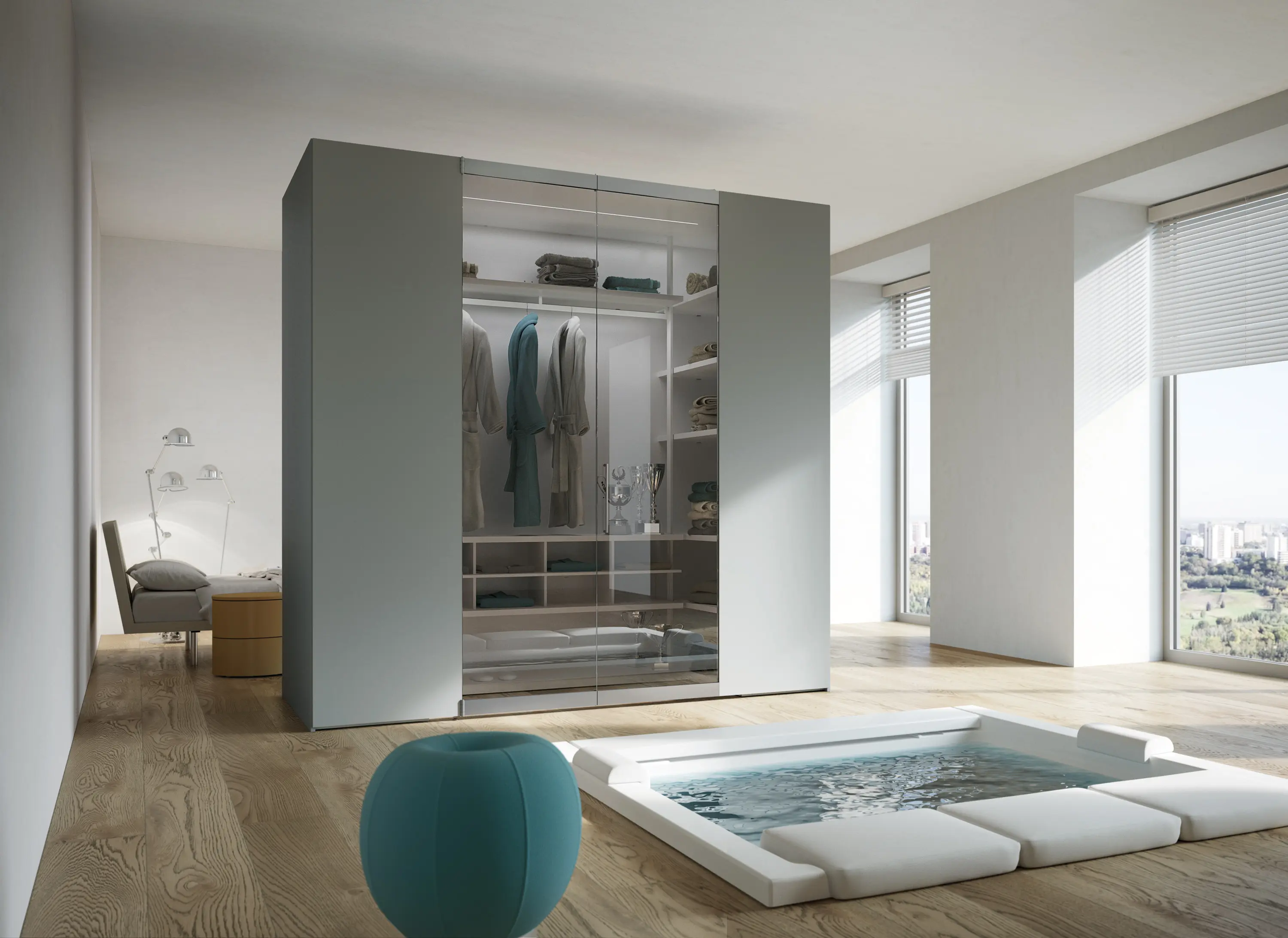 CACCARO - Camerino DB | walk-in wardrobe
