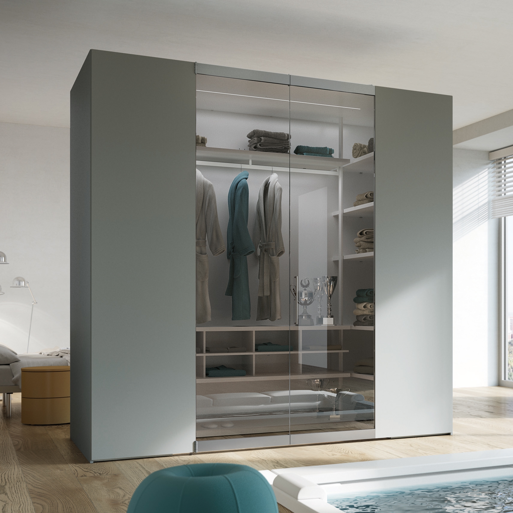 Display product Camerino DB | walk-in wardrobe from manufacturer CACCARO