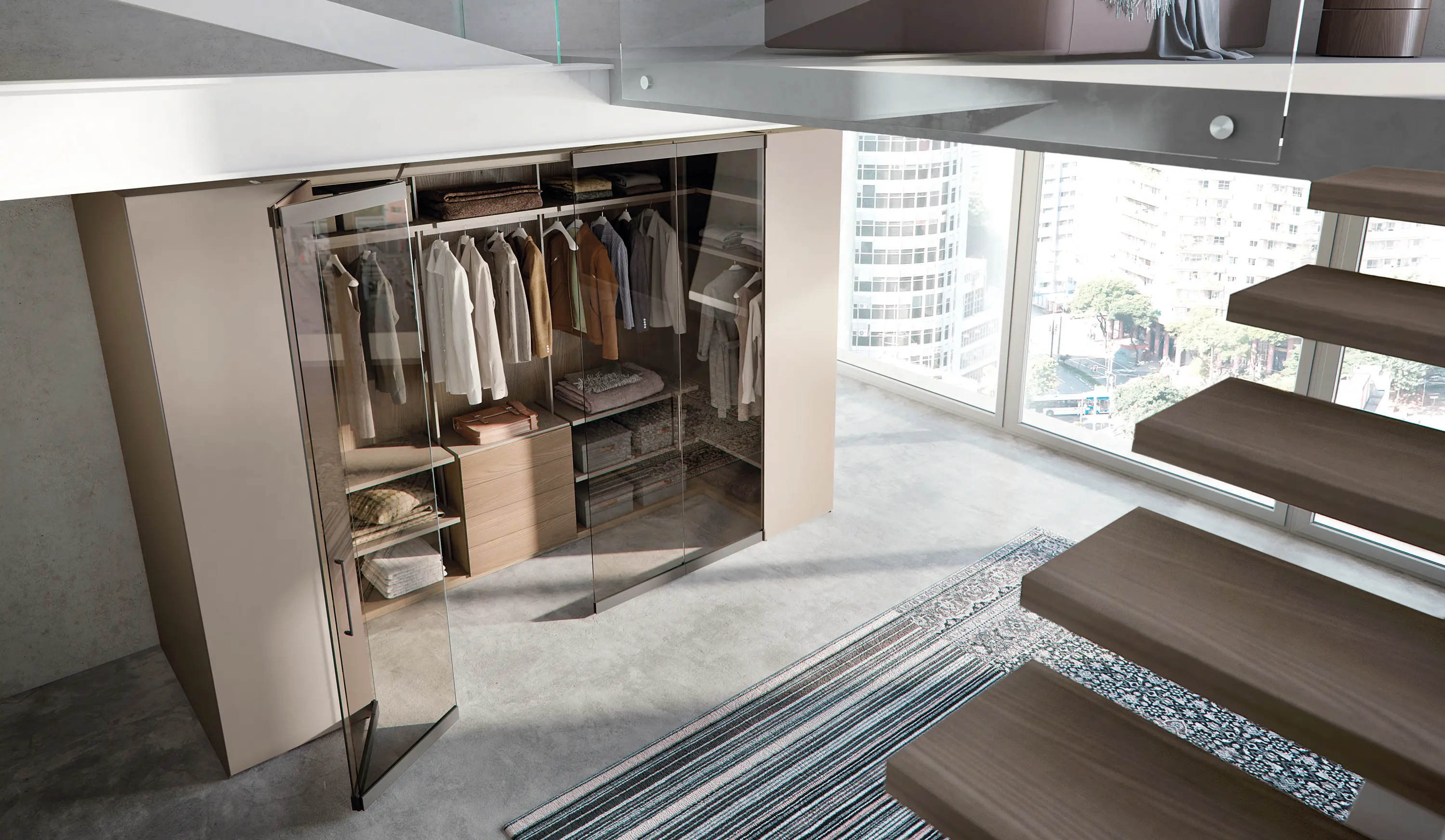 CACCARO - Camerino DB | walk-in wardrobe