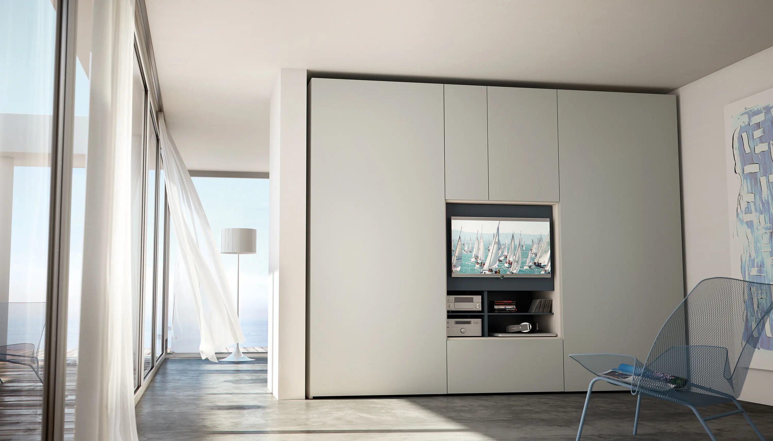 CACCARO - Flat | wardrobe tv