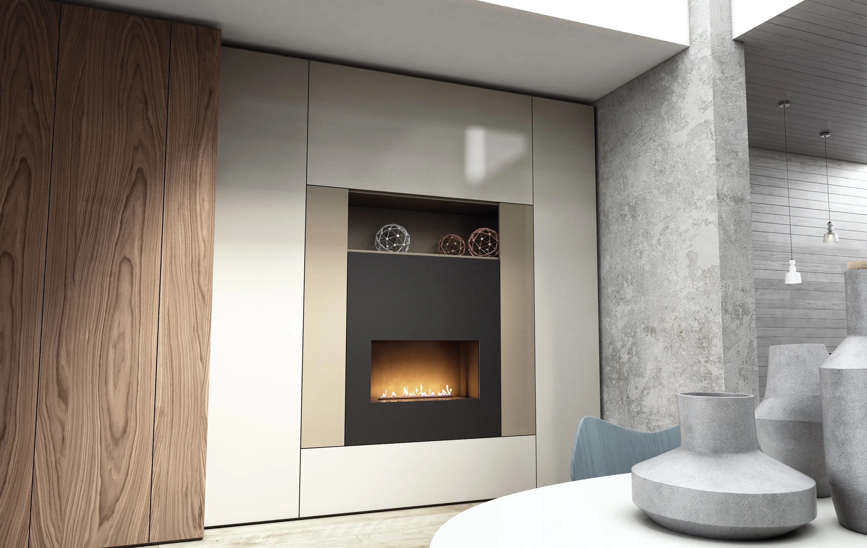 CACCARO - Roomy | fireplace module