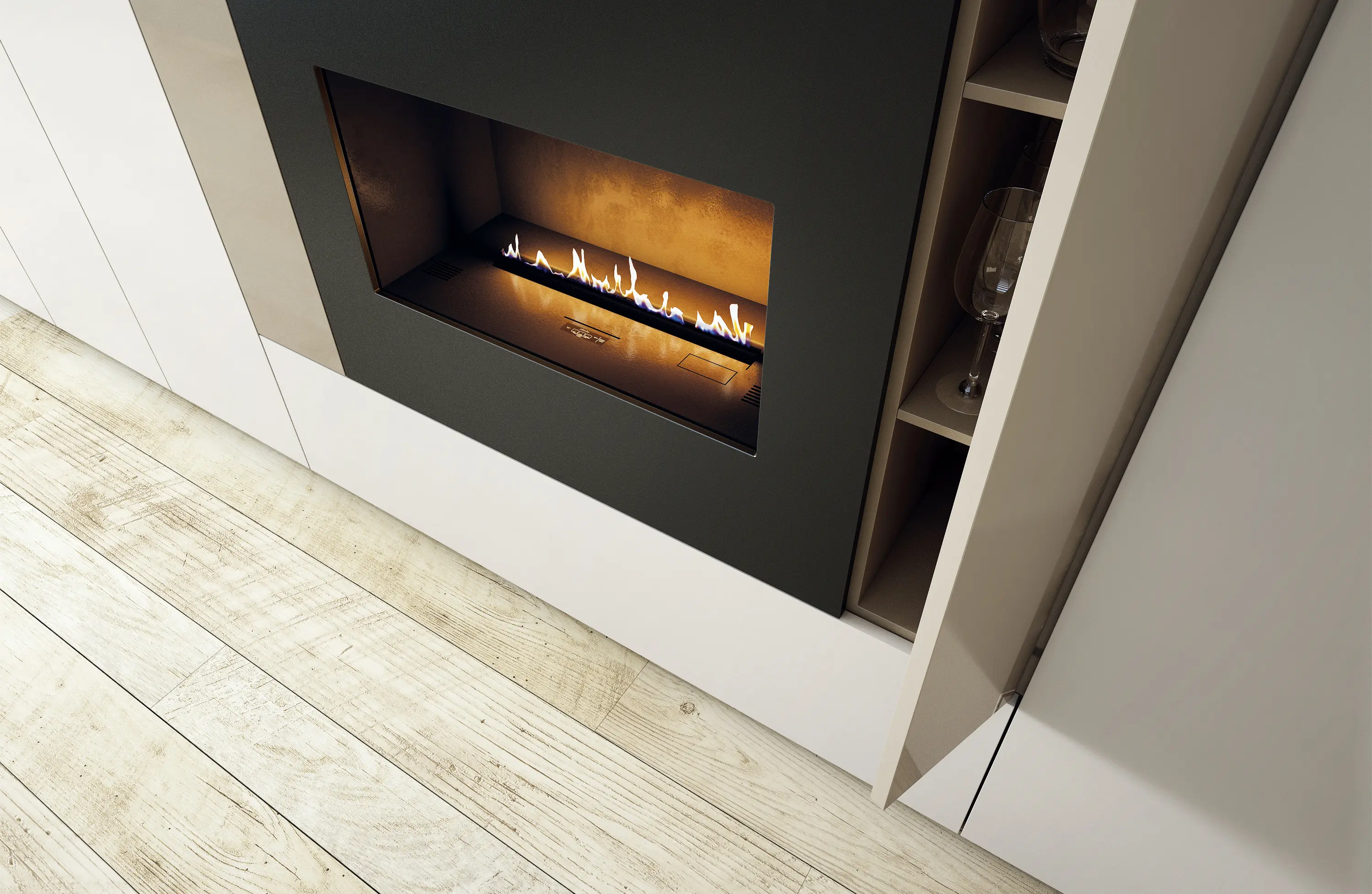 CACCARO - Roomy | fireplace module