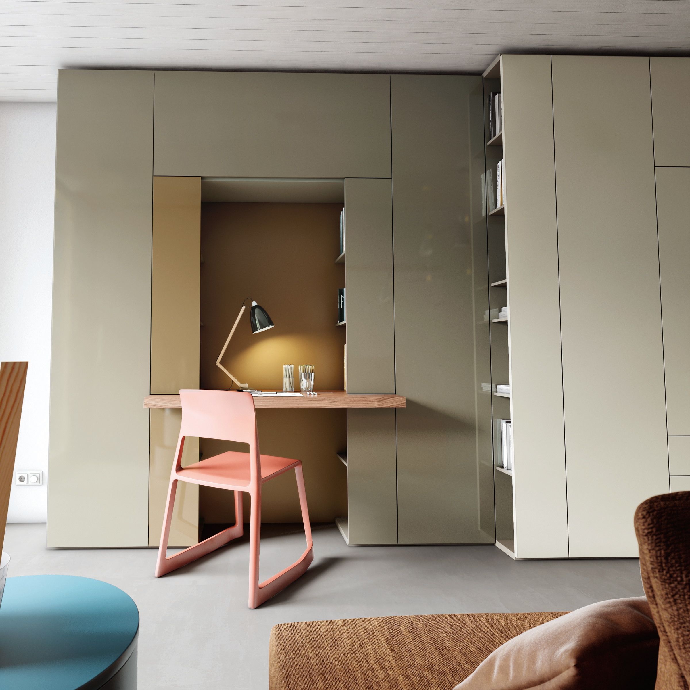 Mostra il prodotto Roomy | modulo scrittoio del produttore CACCARO