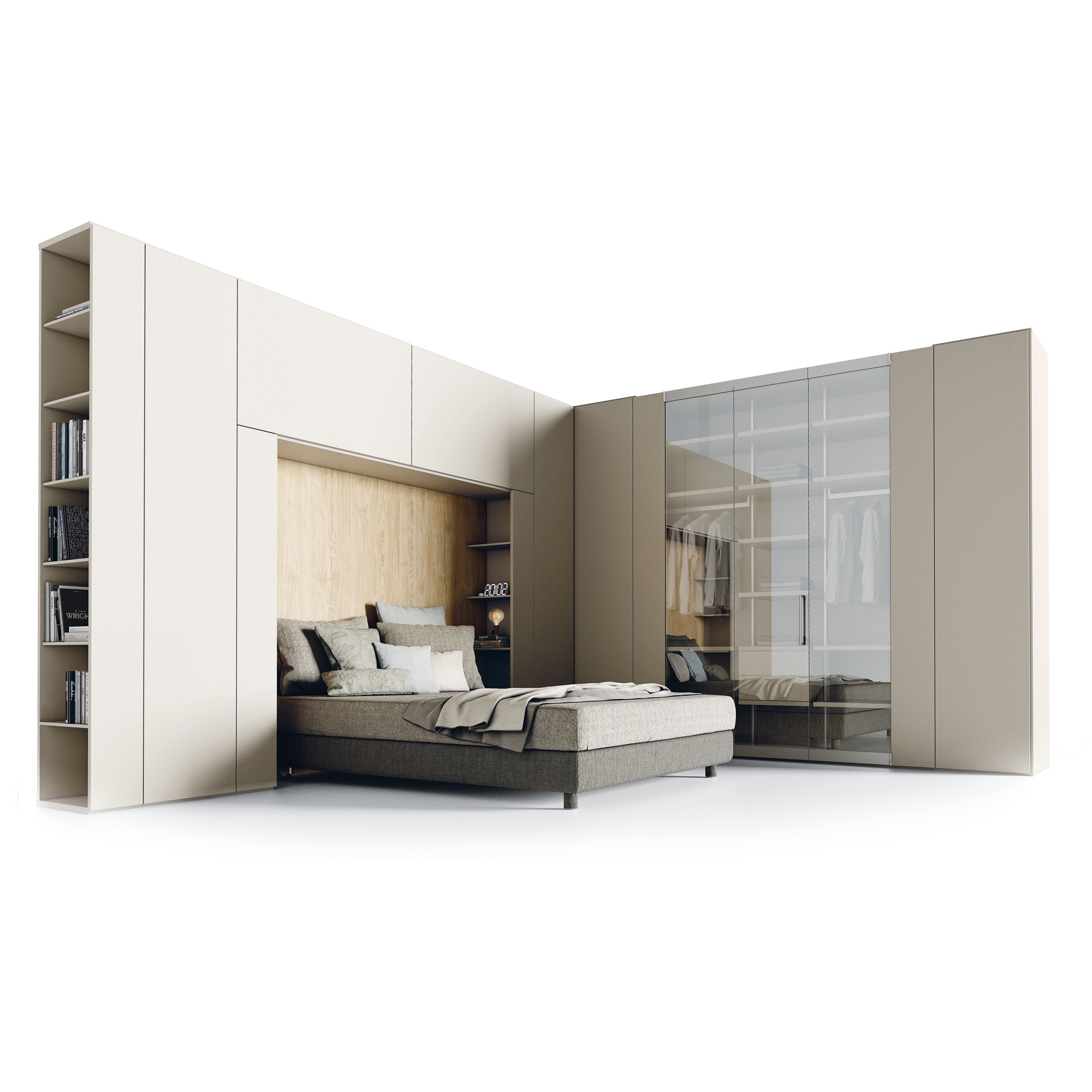 Mostra il prodotto Roomy | modulo nicchia + armadio del produttore CACCARO