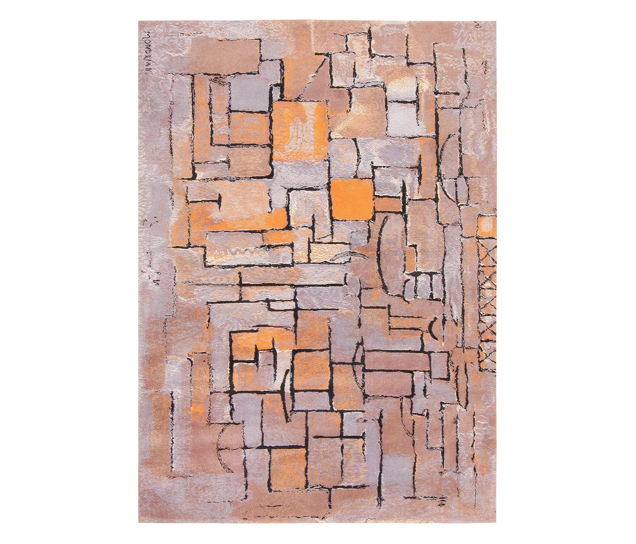 Nazmiyal Rugs - Scandinavian Rug after Piet Mondrian