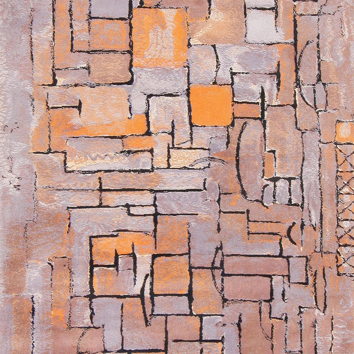 Mostra il prodotto Scandinavian Rug after Piet Mondrian del produttore Nazmiyal Rugs