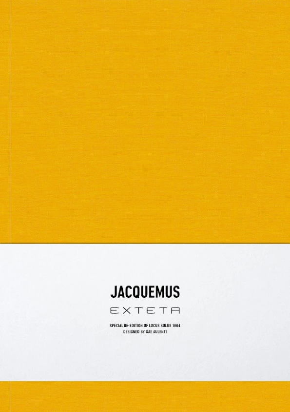 Image d’aperçu du fichier Jacquemus | Exteta | Special re-edition of Locus Solus 1964