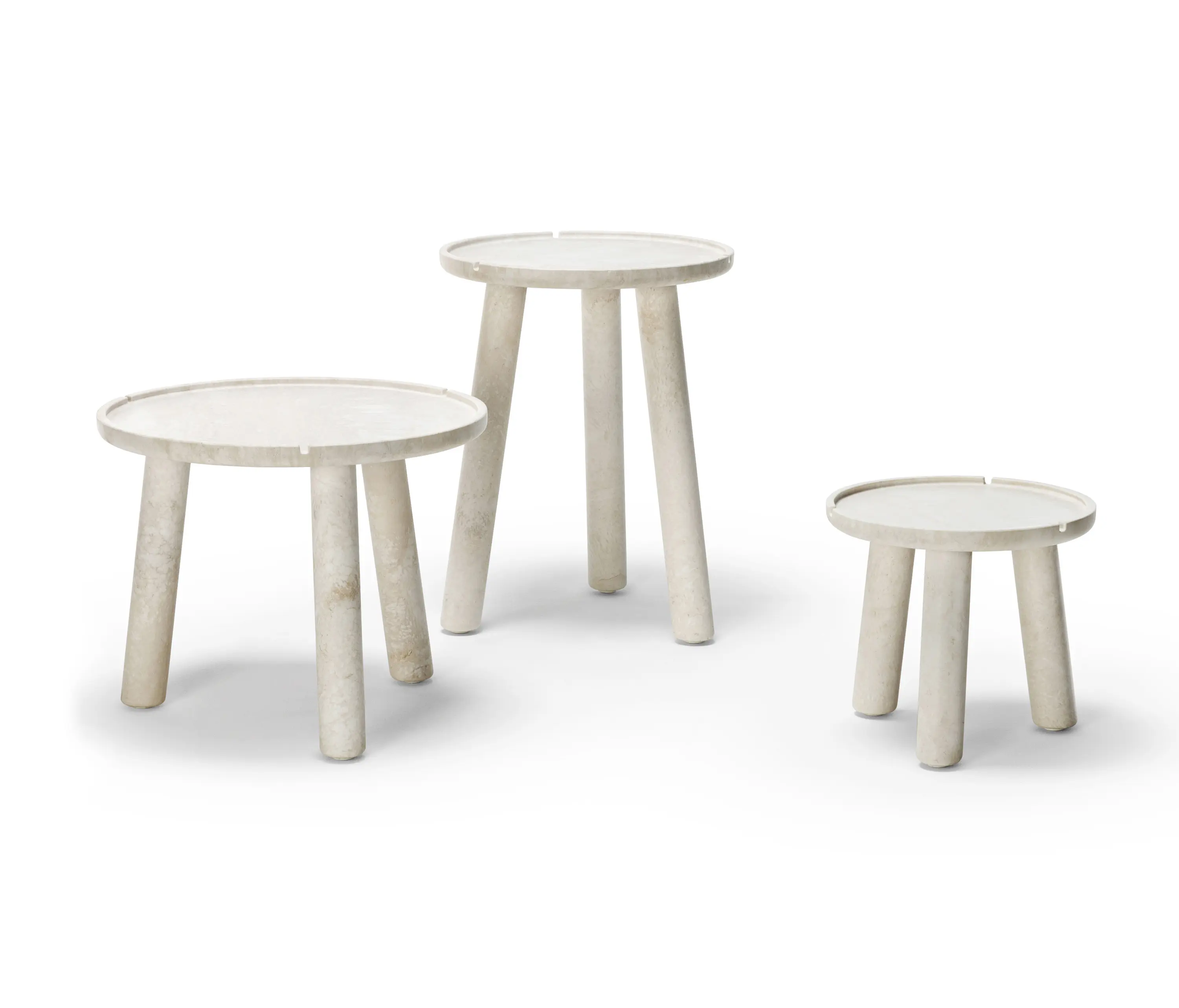 Exteta - Stone Round Coffee Table