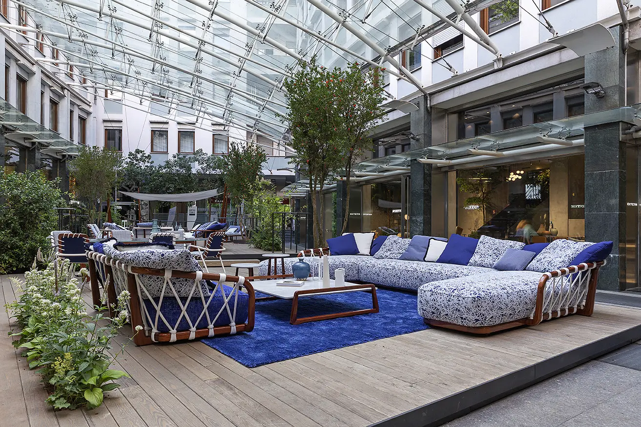 Exteta - Sunset Basket End Element and Central Element