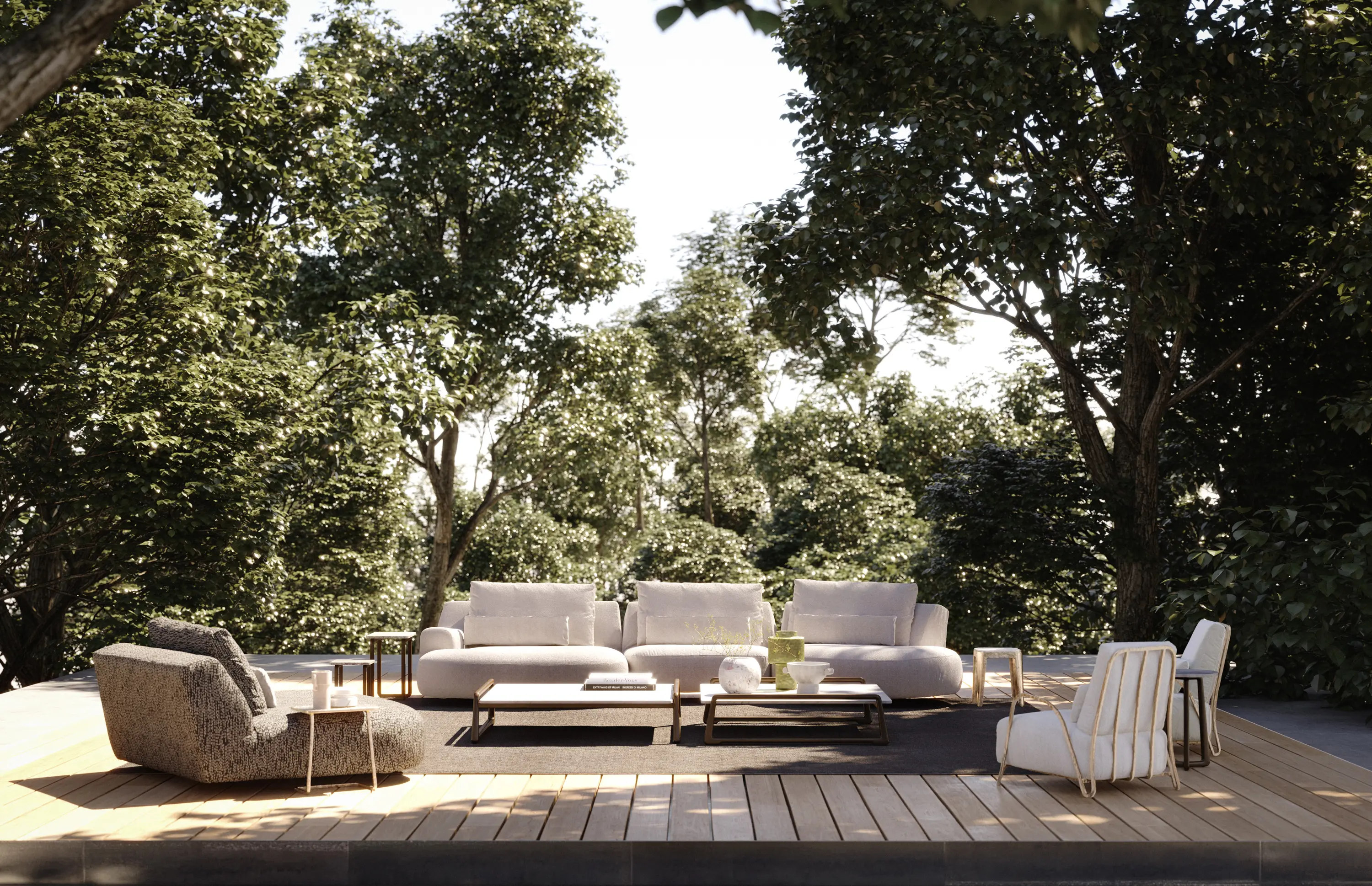 Exteta - Moonlight C Coffee Table Low