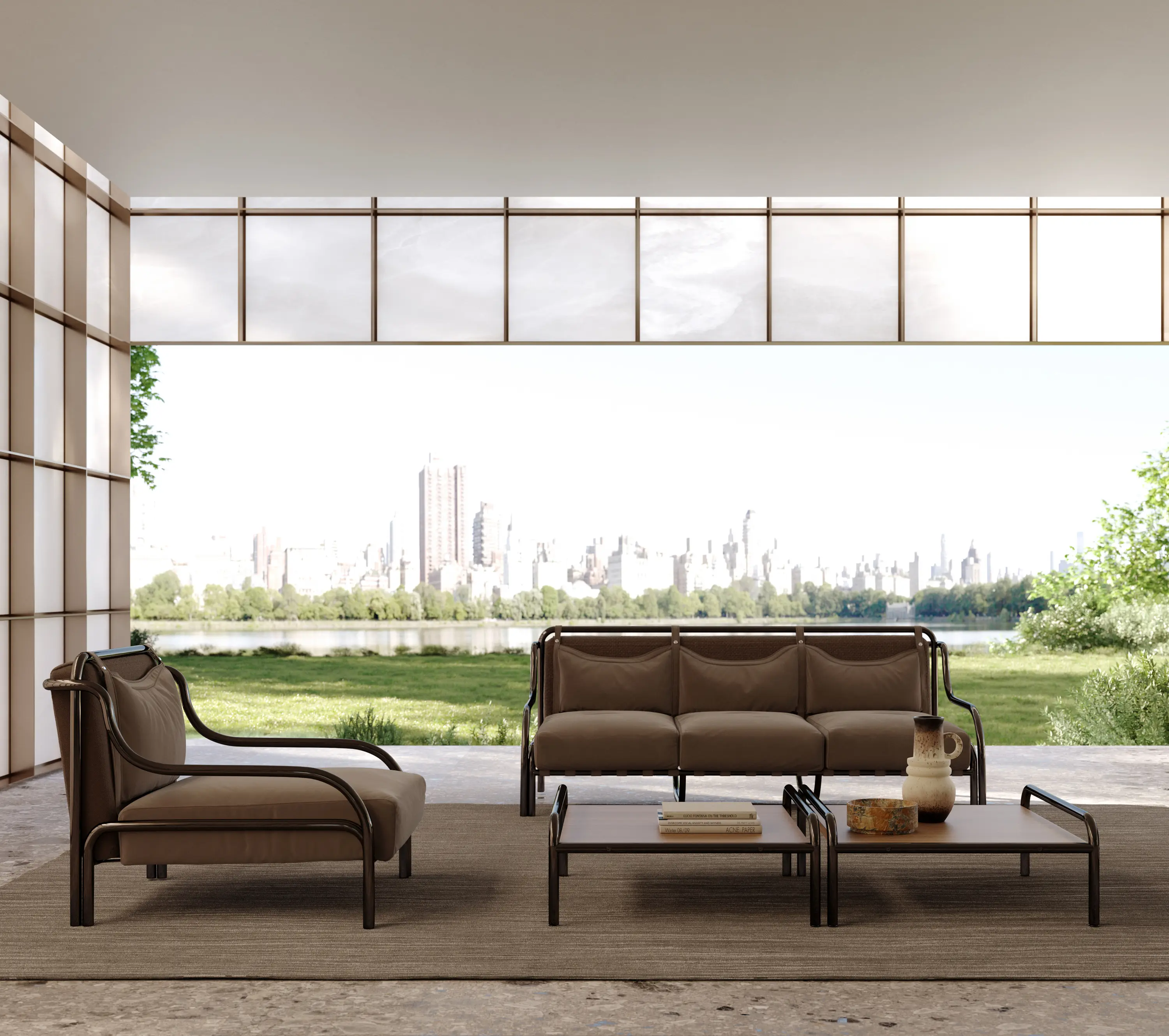 Exteta - Stringa Sofa 1963 - 3 Seats