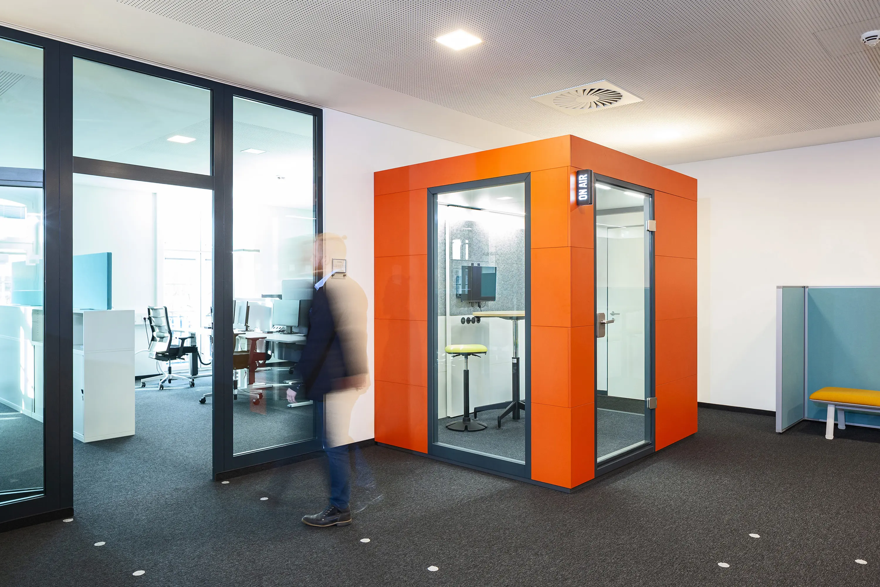 OFFICEBRICKS - Meeting Unit | Sunset Orange