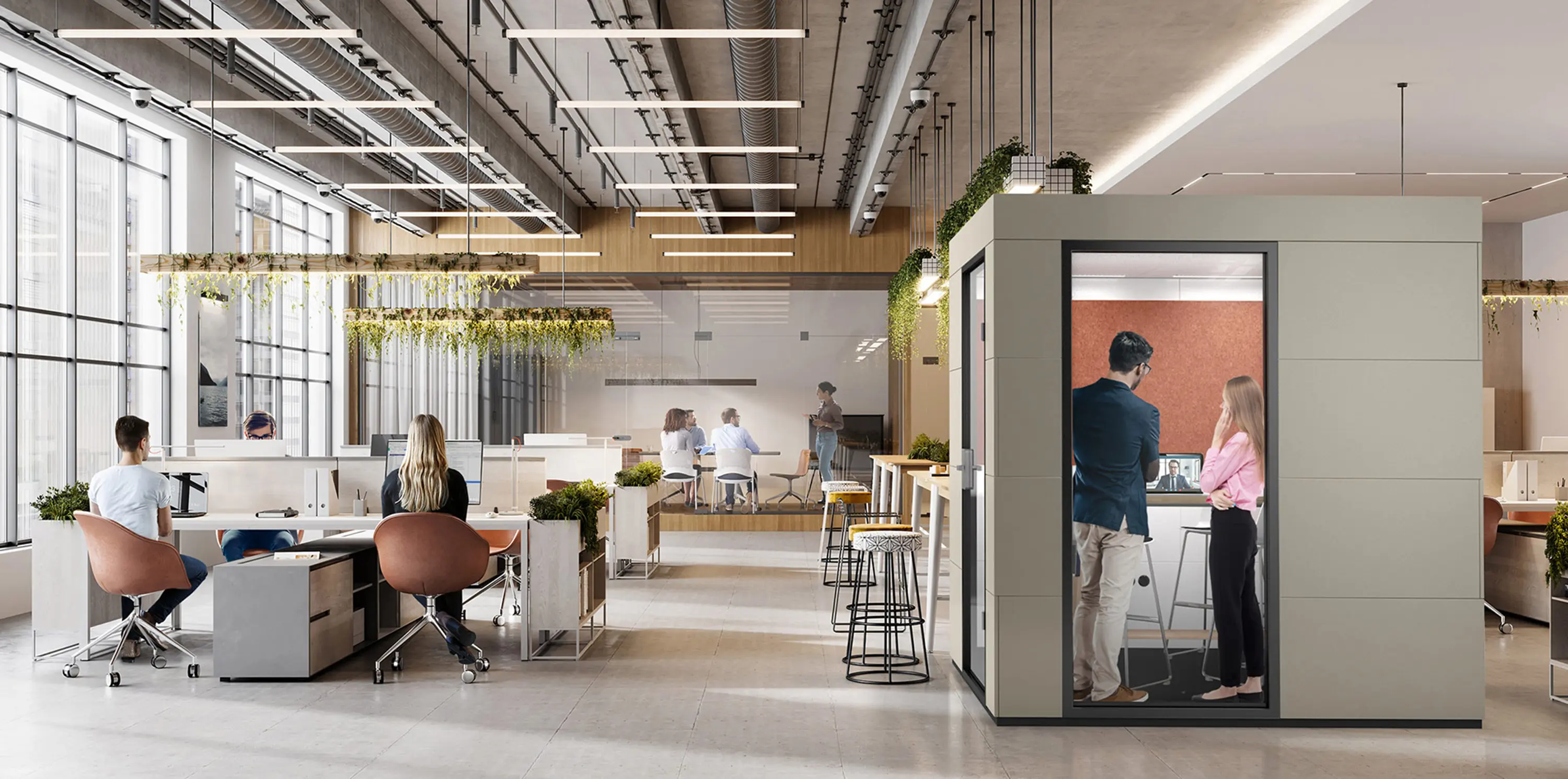 OFFICEBRICKS - Meeting Unit | Orange