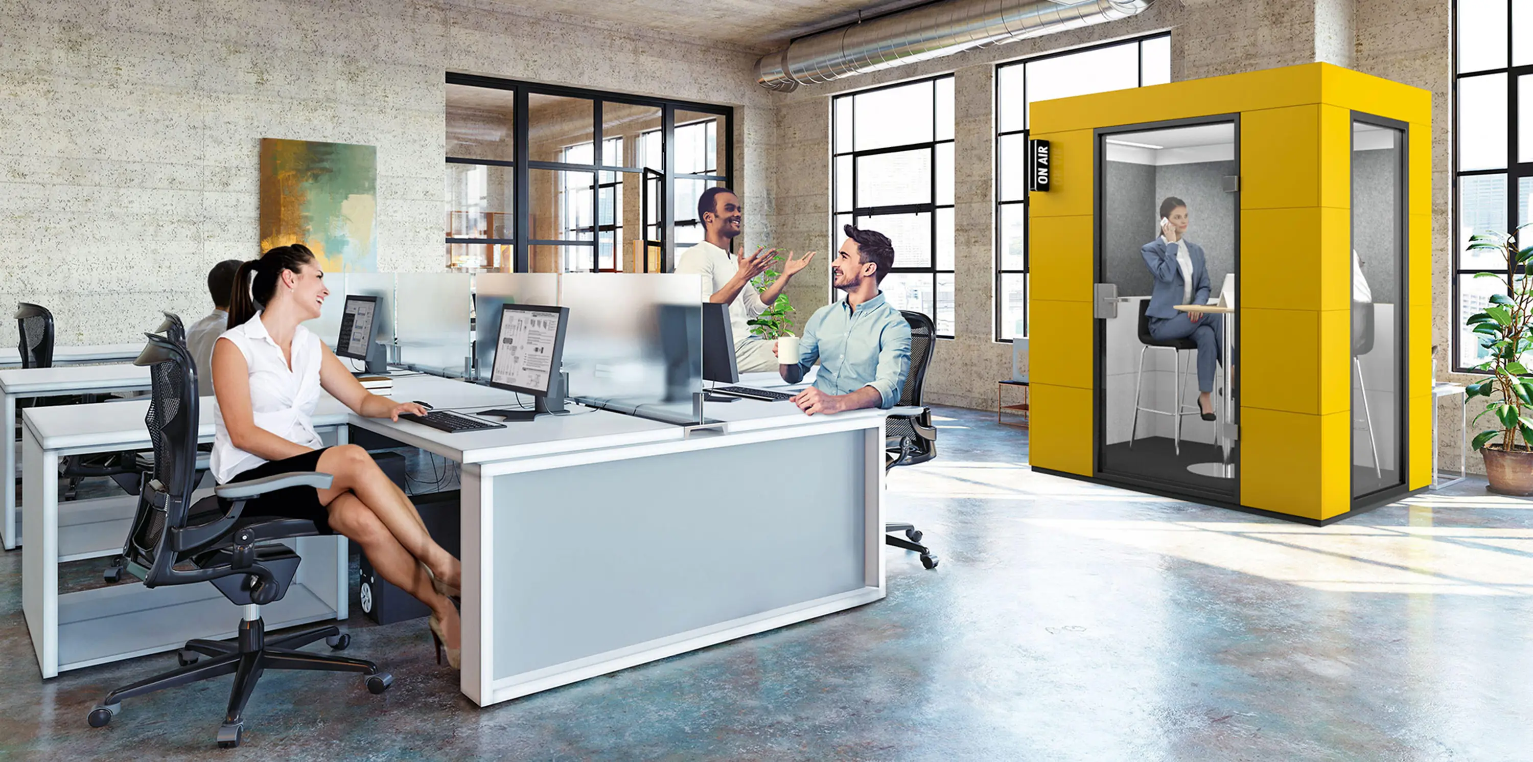 OFFICEBRICKS - Dialogue Unit | Lime Grass