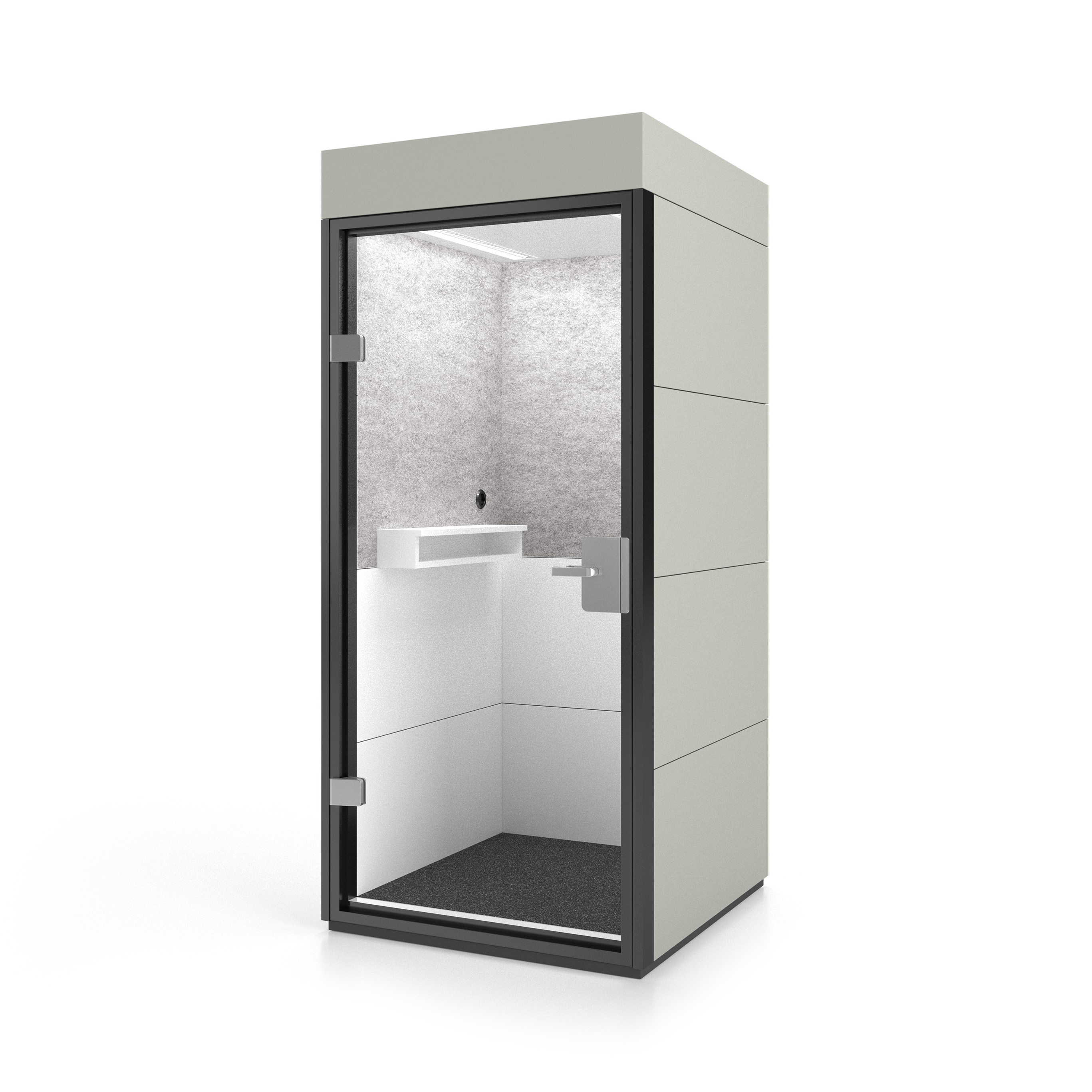 Display product Mobile Unit | Birch Grey from manufacturer OFFICEBRICKS