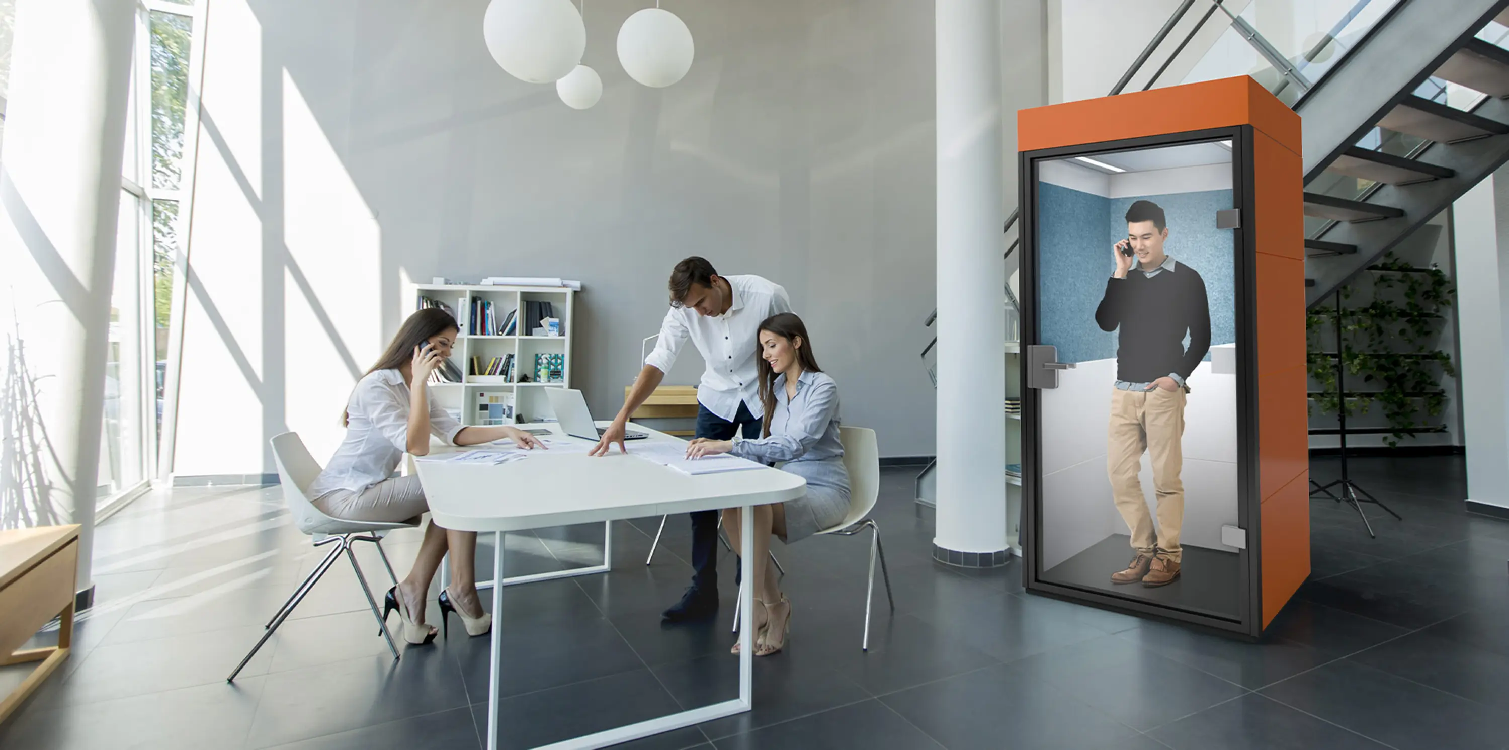 OFFICEBRICKS - Mobile Unit | Dark Grey