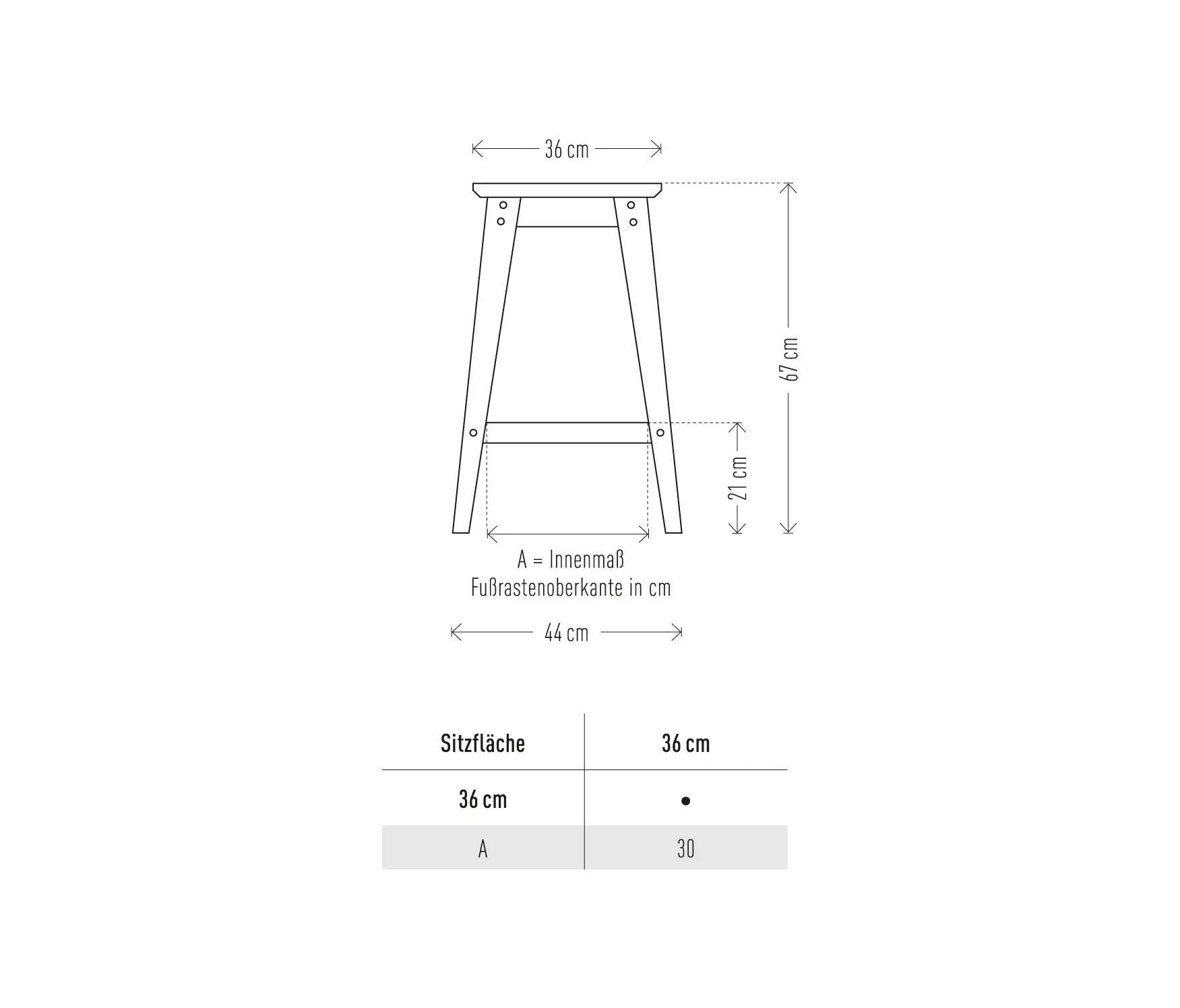 Jan Cray - 6GRAD | kitchen stool