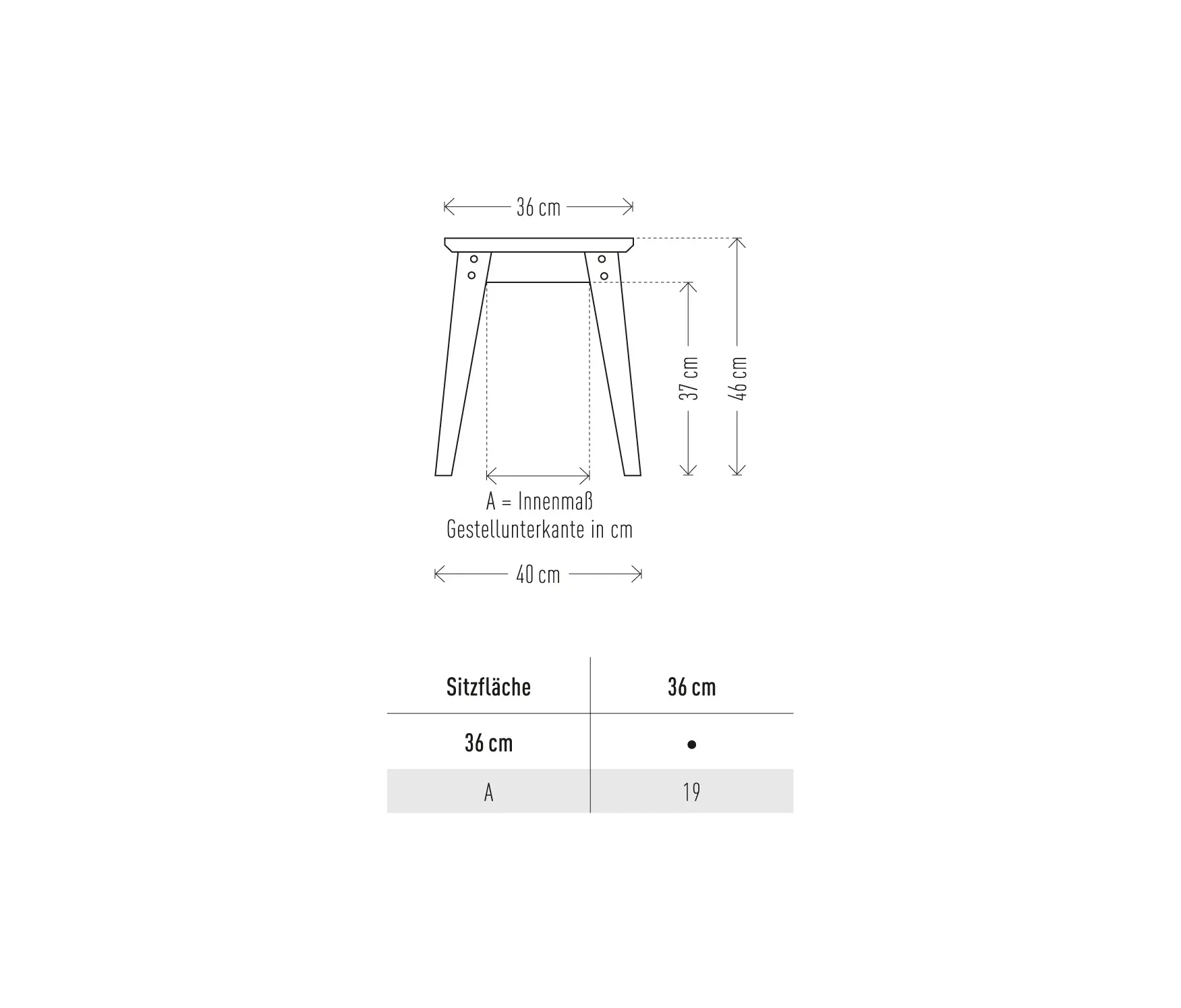Jan Cray - 6GRAD Outdoor | stool