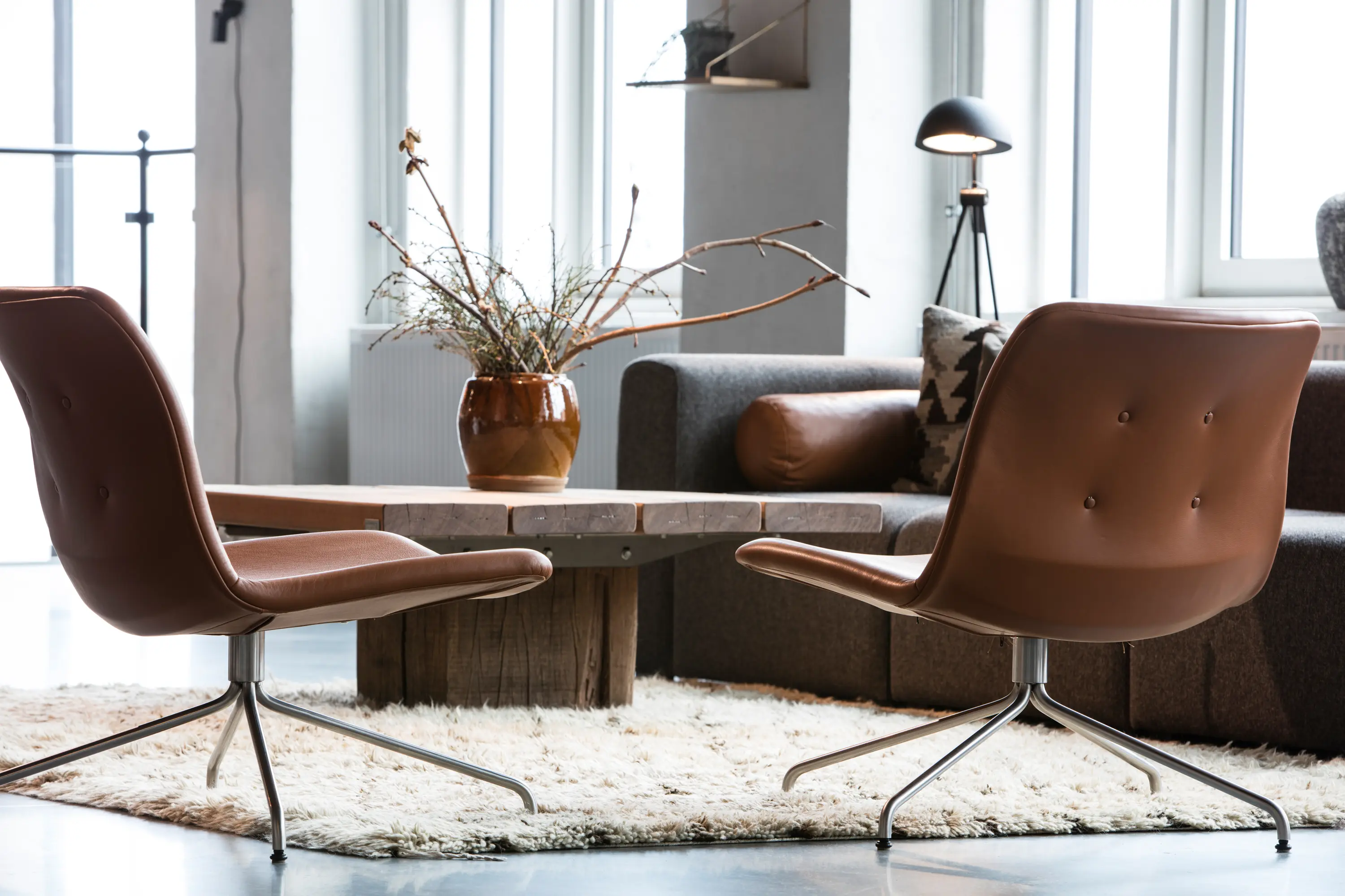 Bent Hansen - Primum Lounge Chair black base