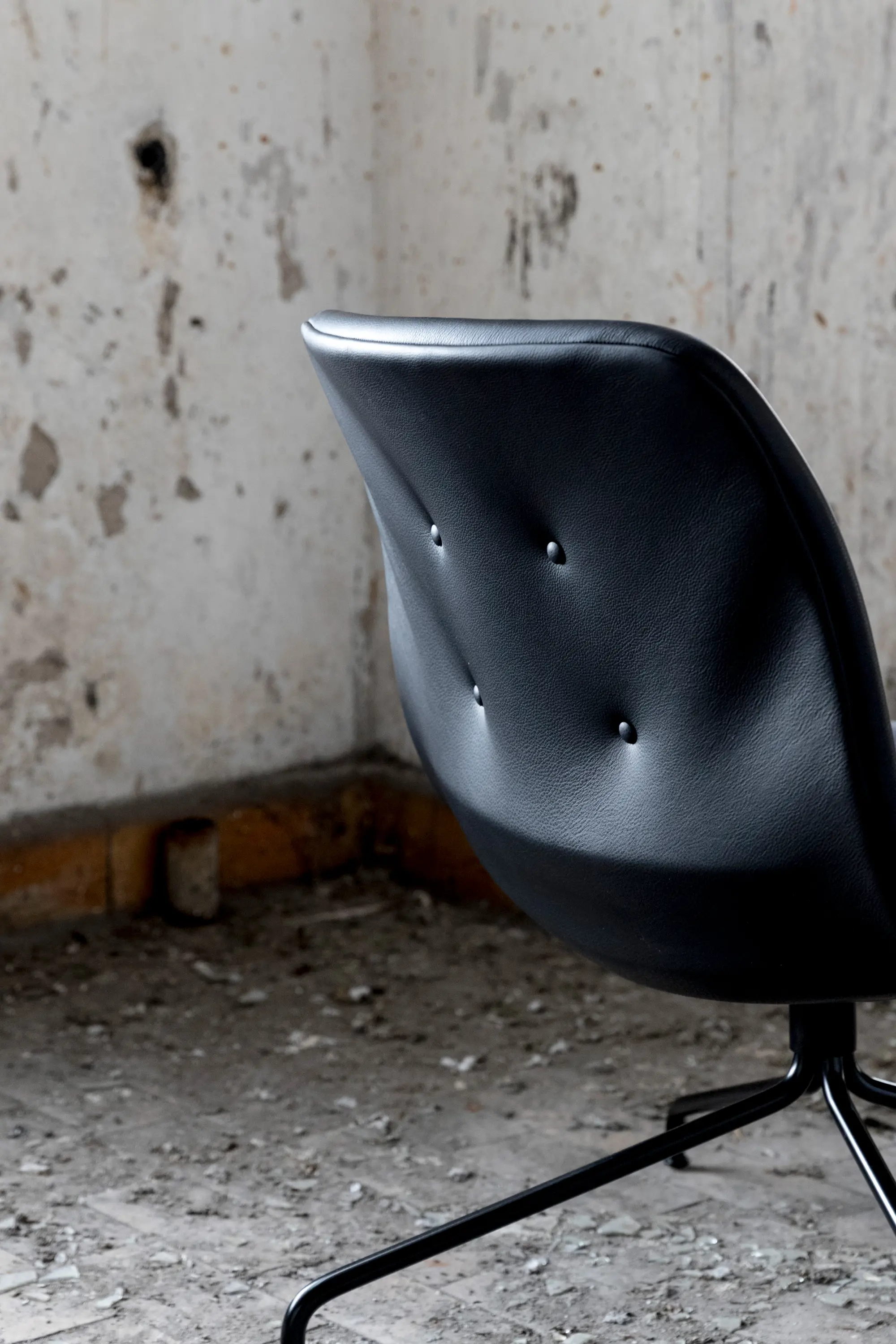 Bent Hansen - Primum Lounge Chair black base