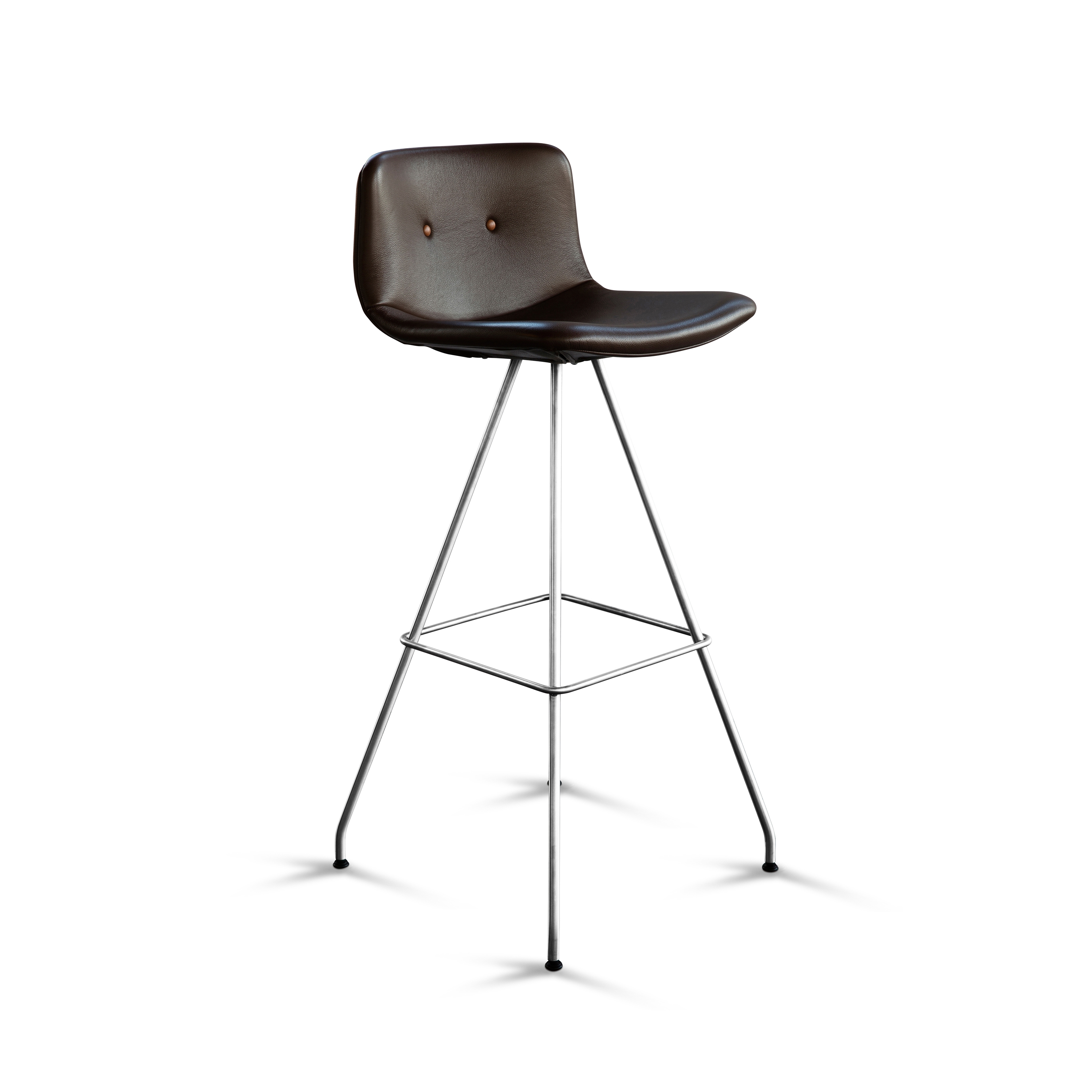 Mostrar el producto Primum Bar Stool High chrome base del fabricante Bent Hansen