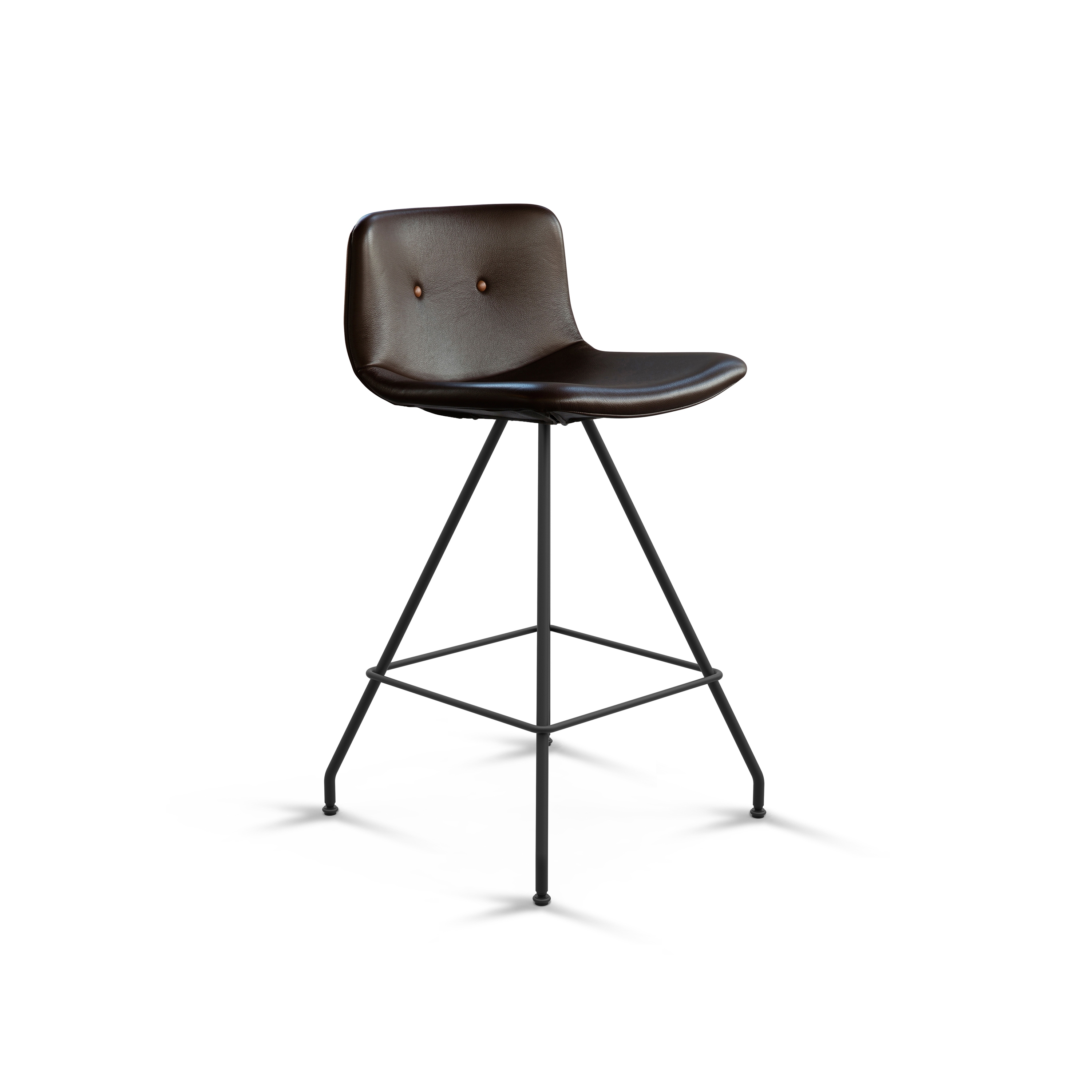 Produkt Primum Bar Stool Low black base des Herstellers Bent Hansen anzeigen