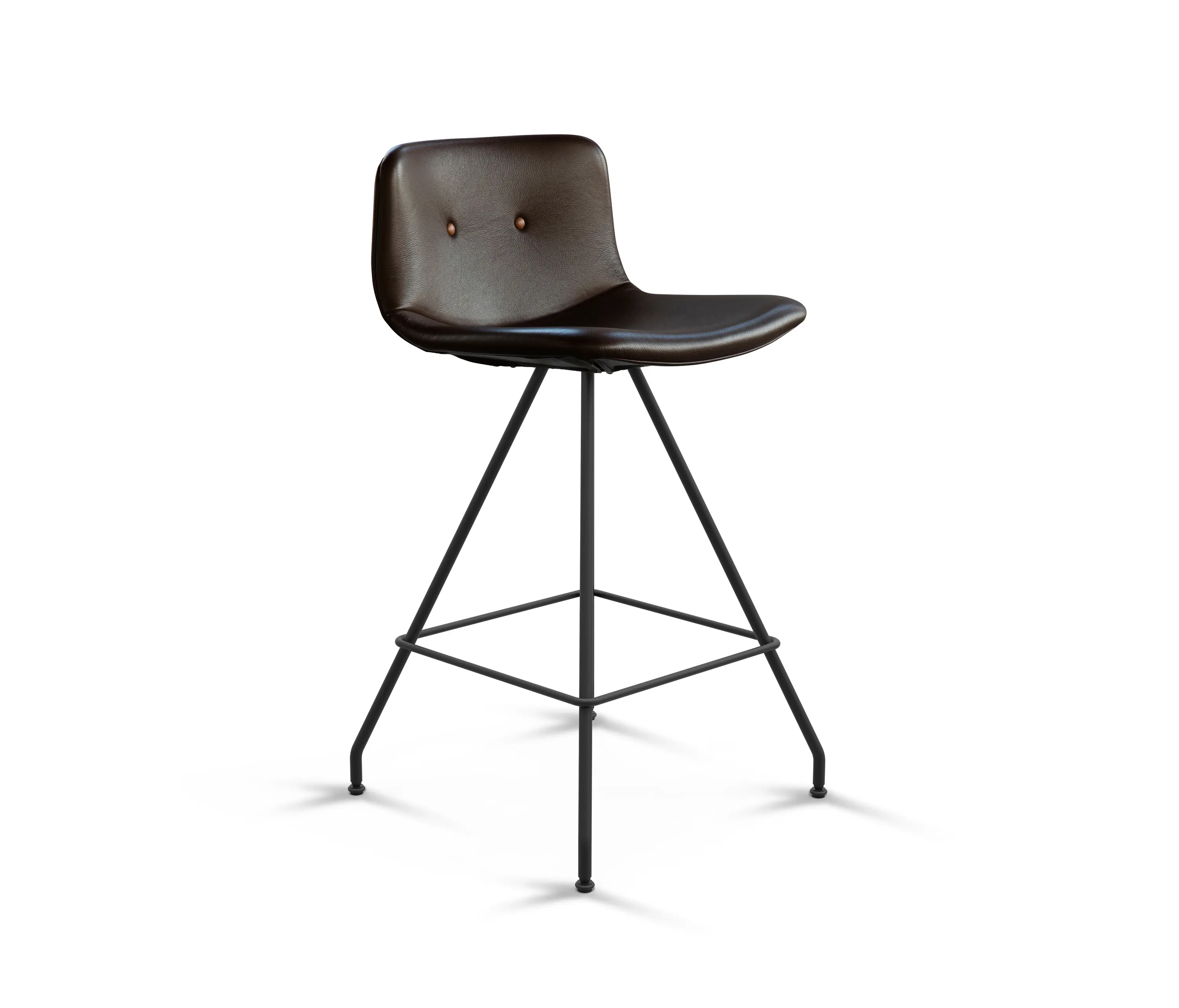 Bent Hansen - Primum Bar Stool Low black base