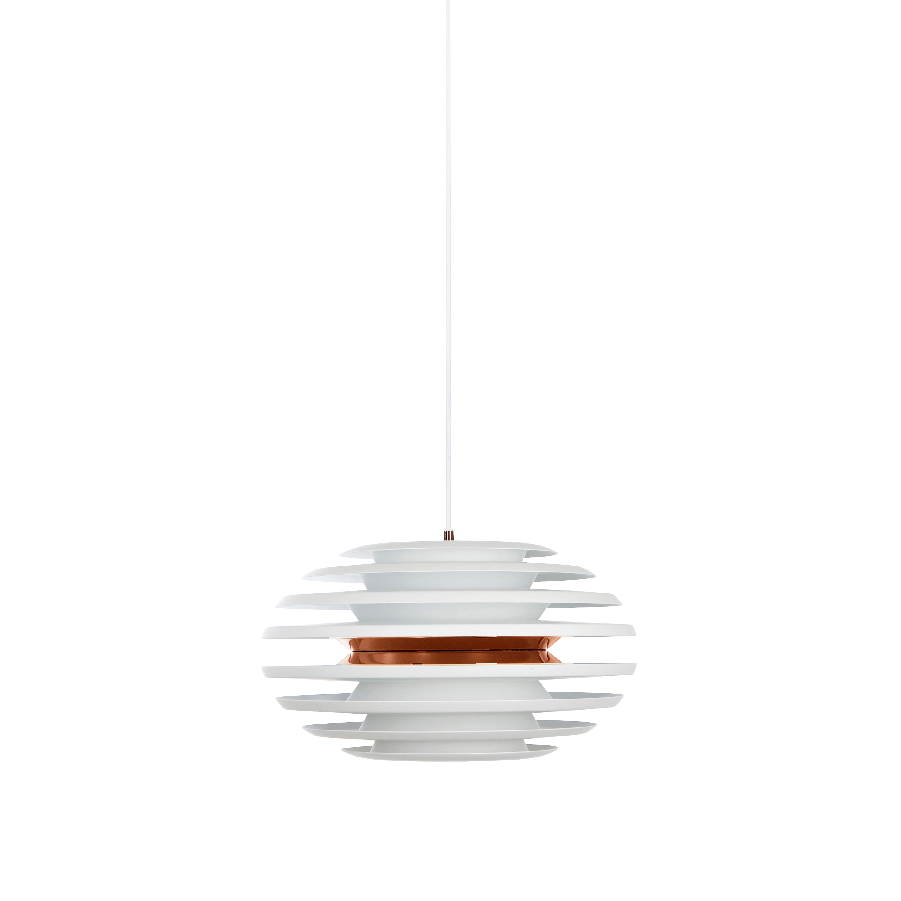 Ellipse | 25  Flat white/Copper